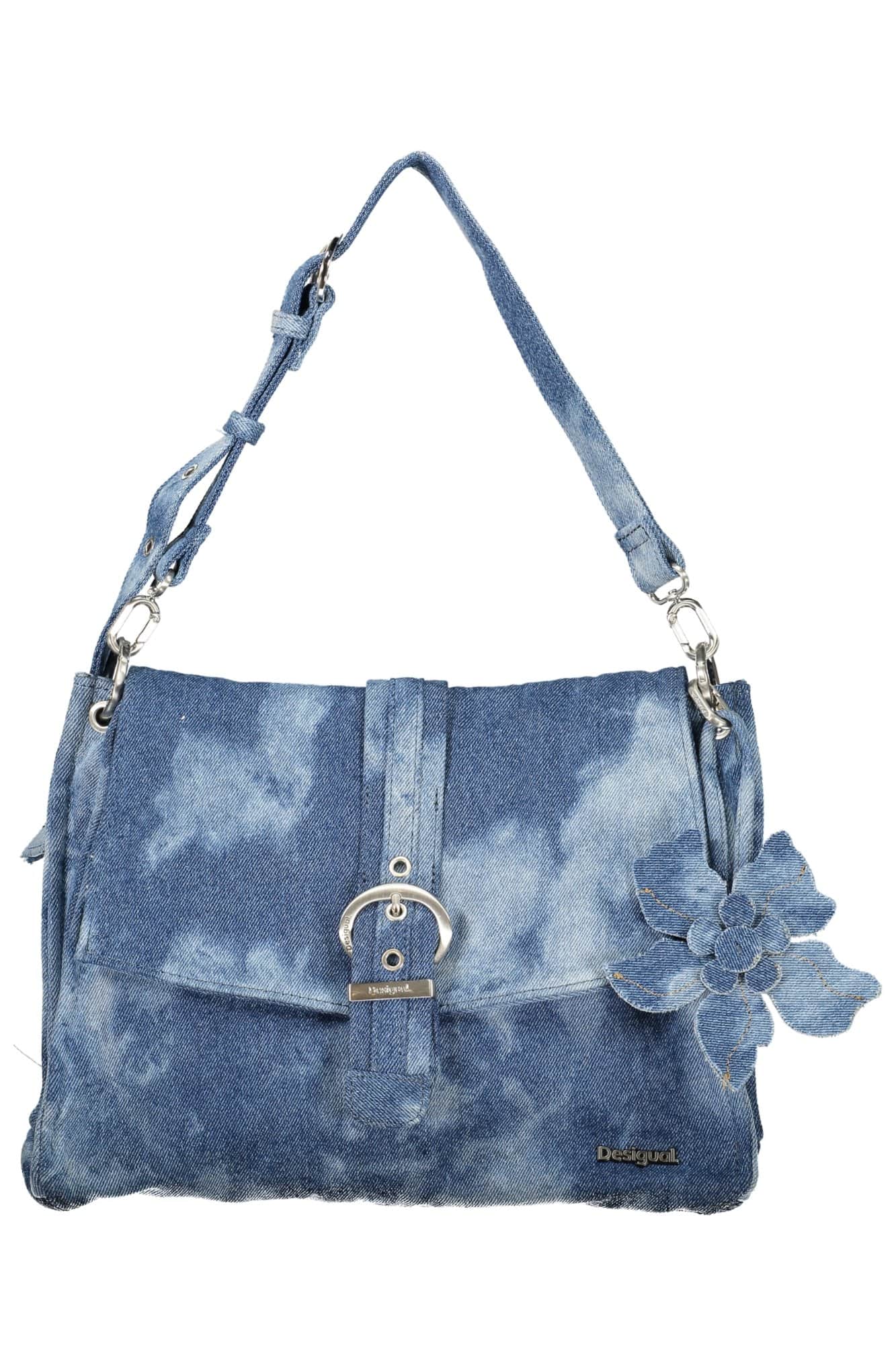 Desigual mujer azul bolso