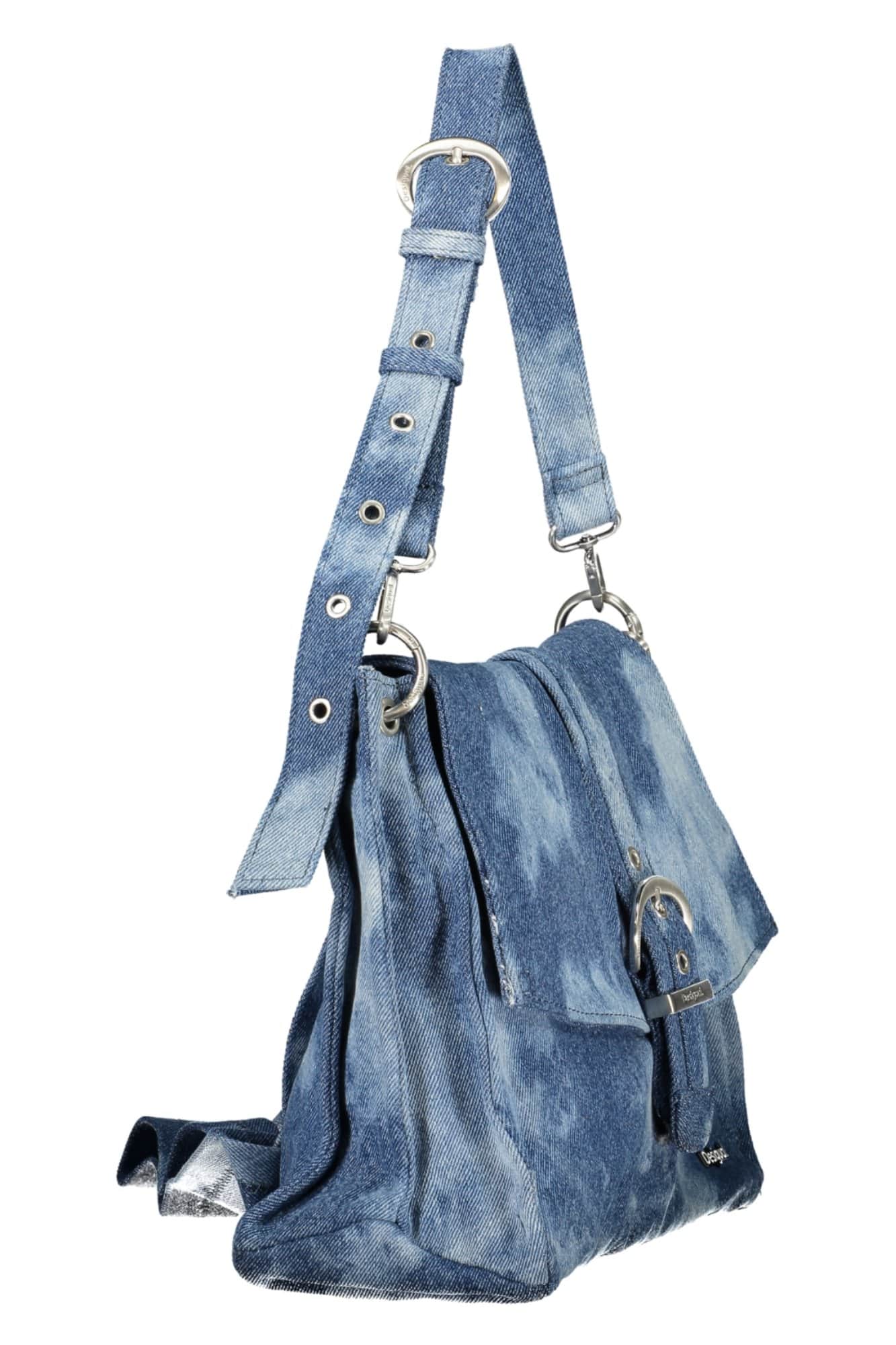 Desigual mujer azul bolso