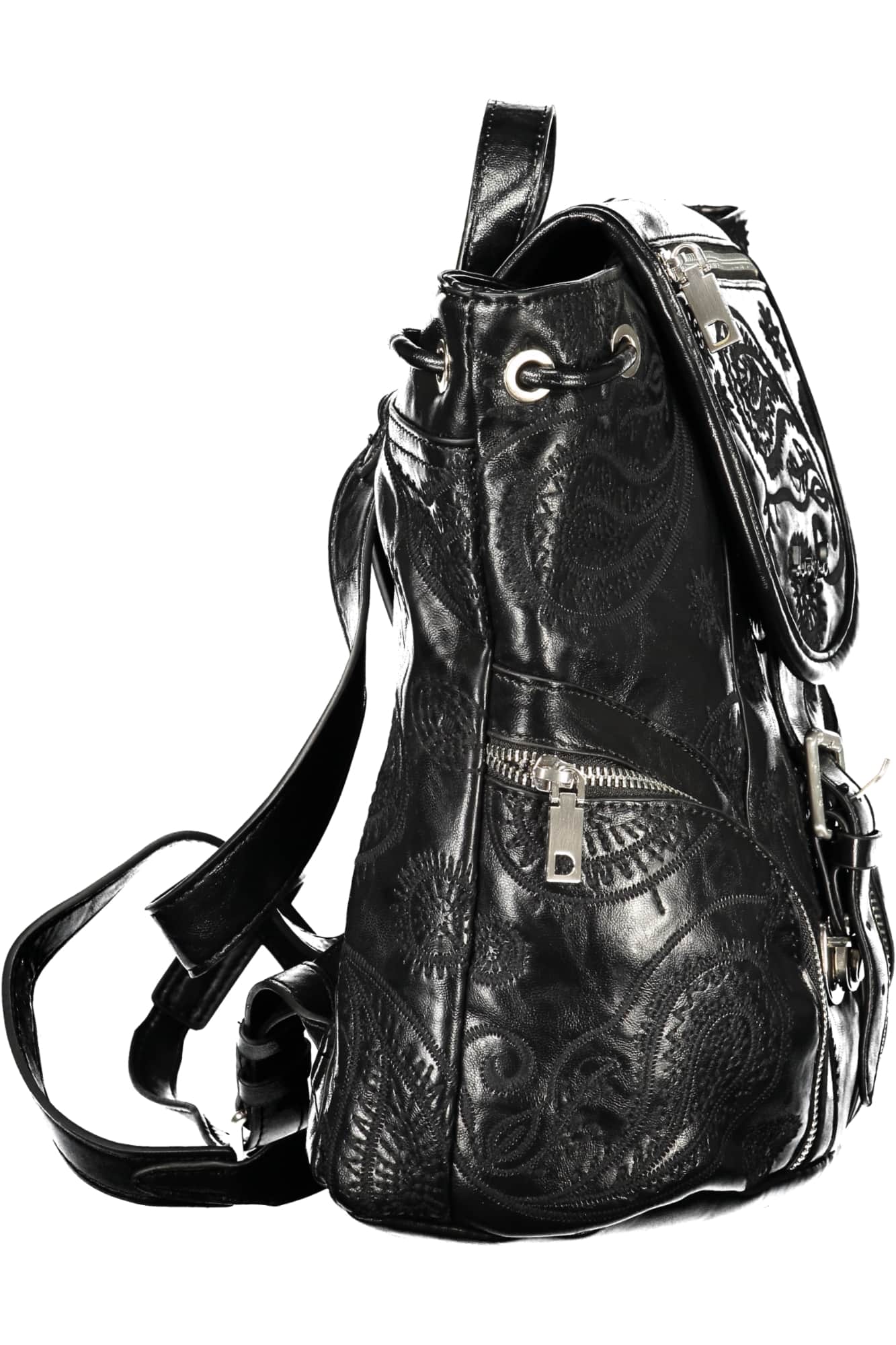 Desigual mujer negro mochila