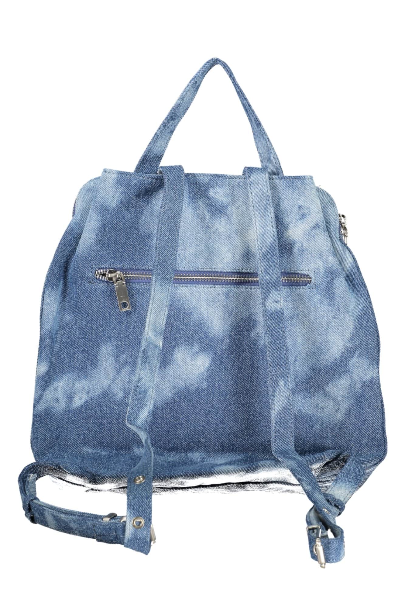 Desigual mujer azul mochila