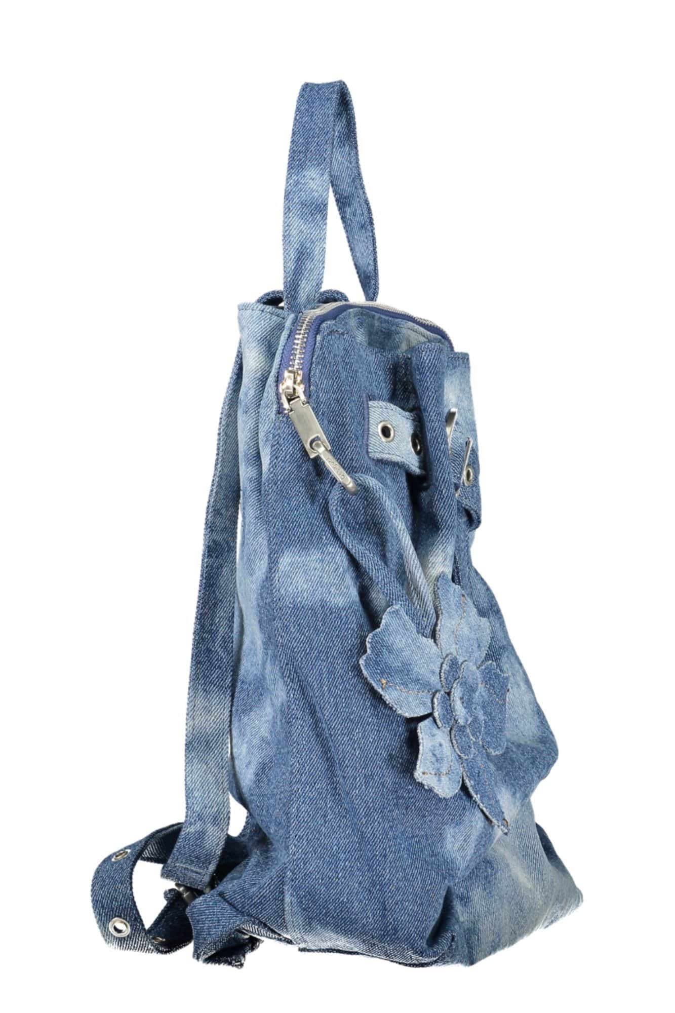 Desigual mujer azul mochila
