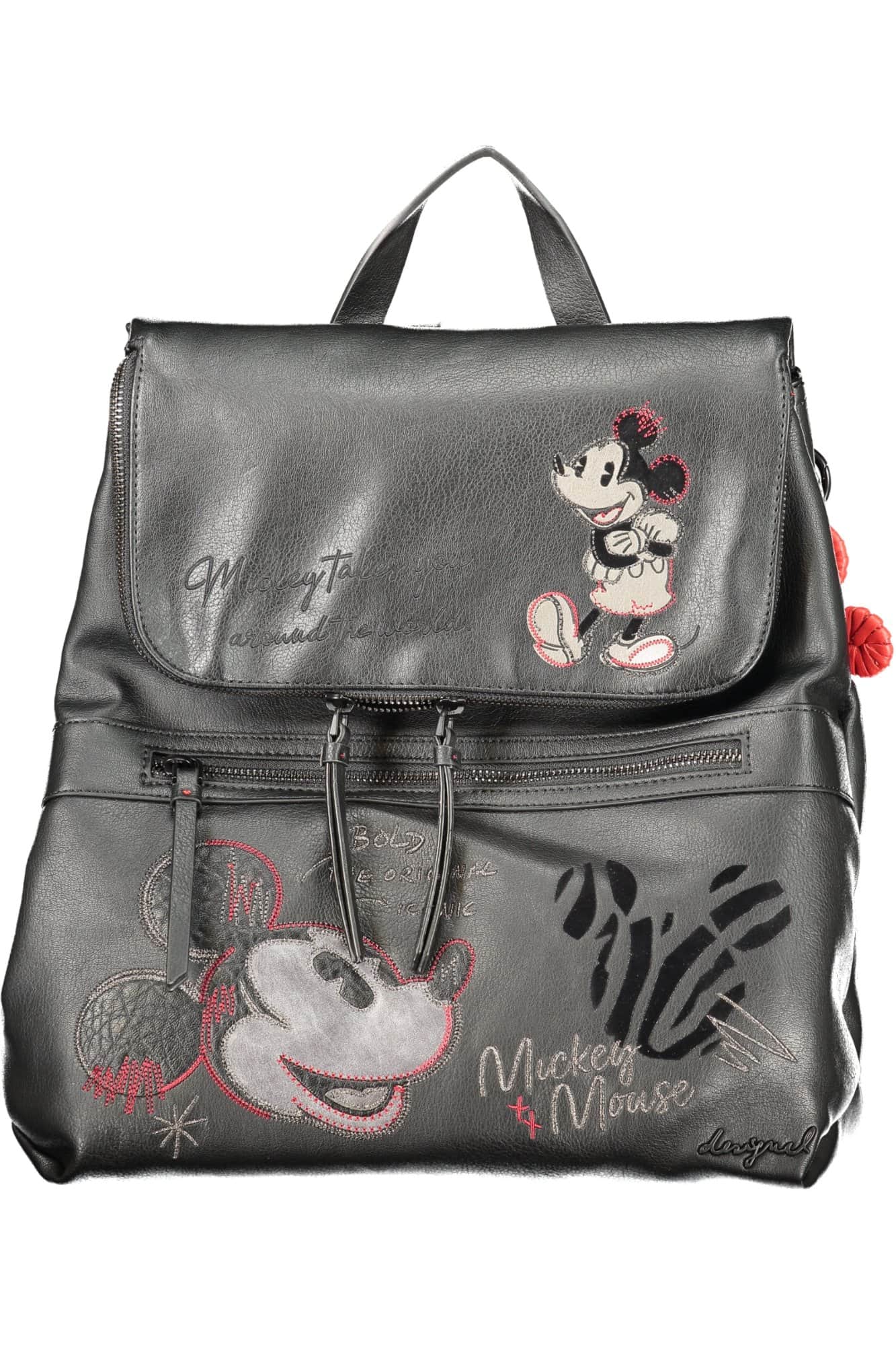 Desigual mujer negro mochila