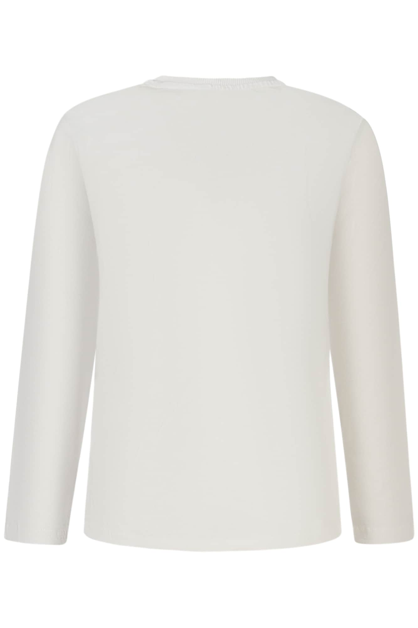 Guess vaqueros manga corta t-camisa para niños, blanco