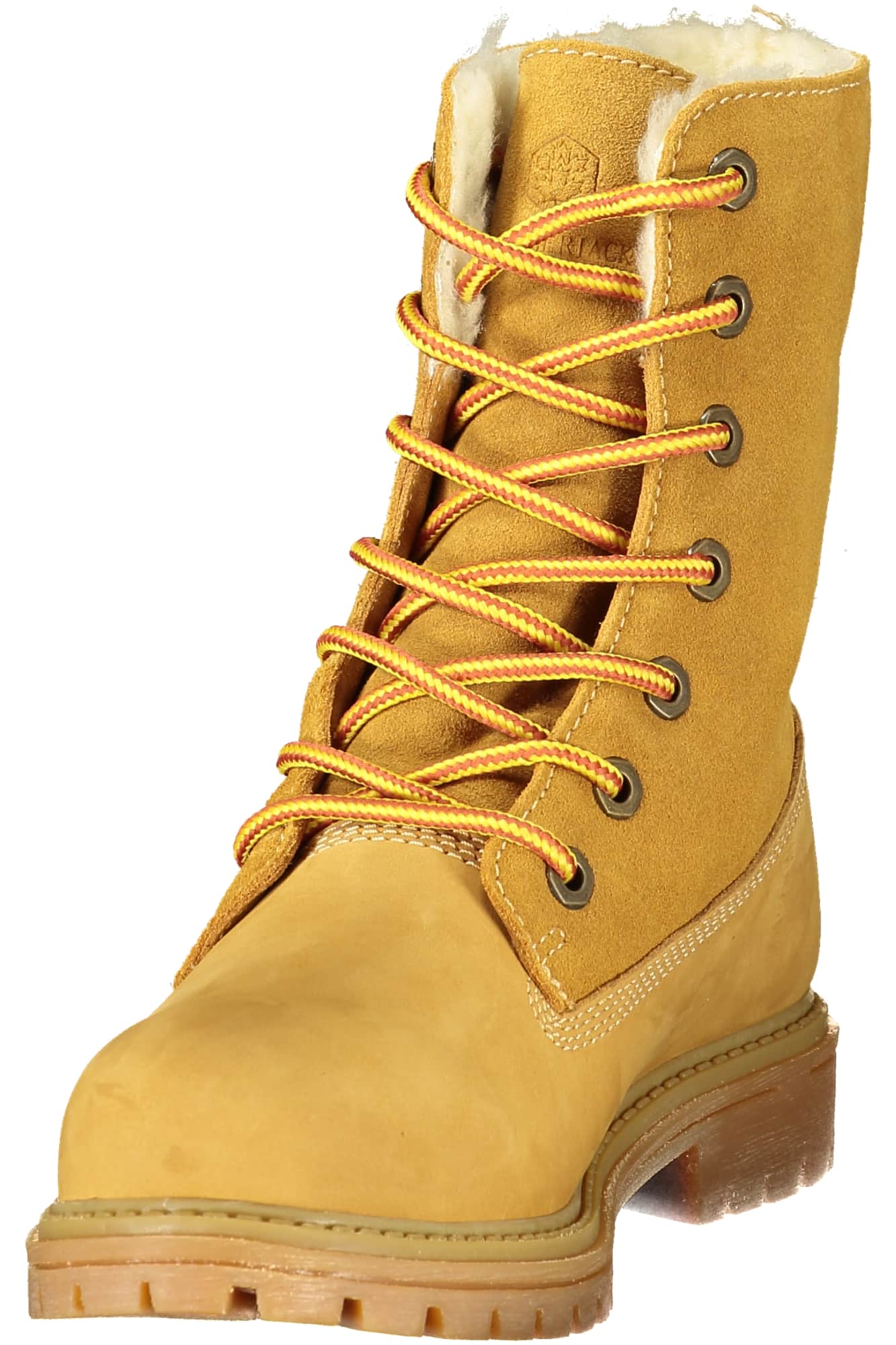 Lumberjack mujer amarillo bota