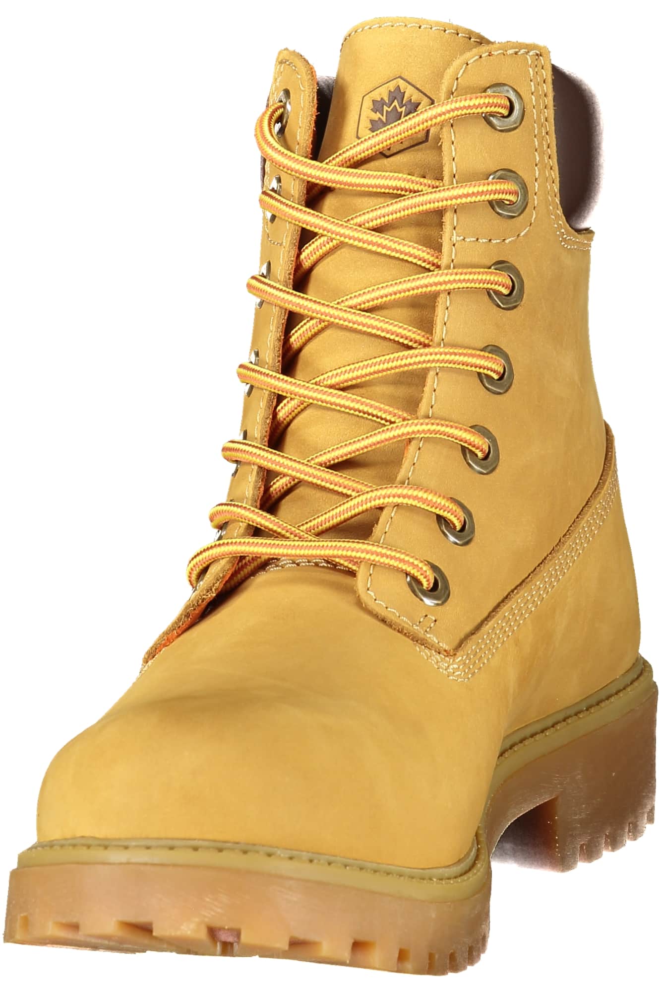 Lumberjack hombre amarillo bota