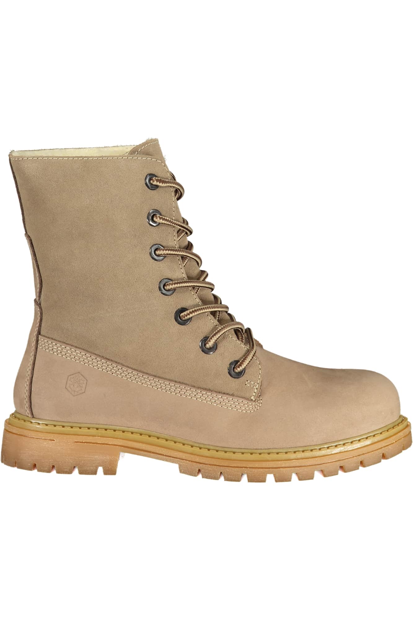 Lumberjack mujer beige bota