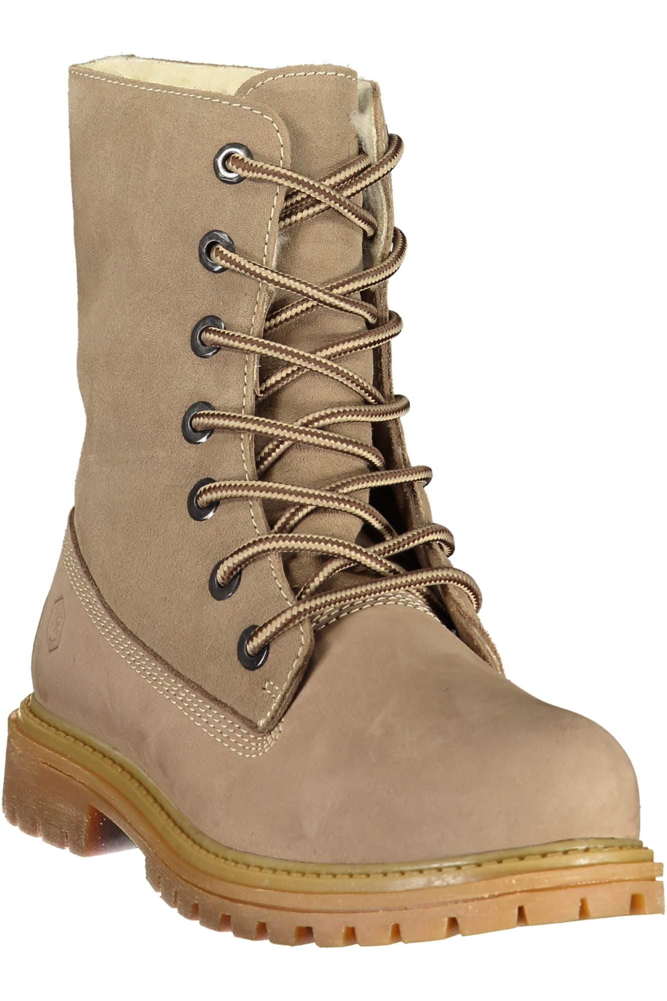 Lumberjack mujer beige bota