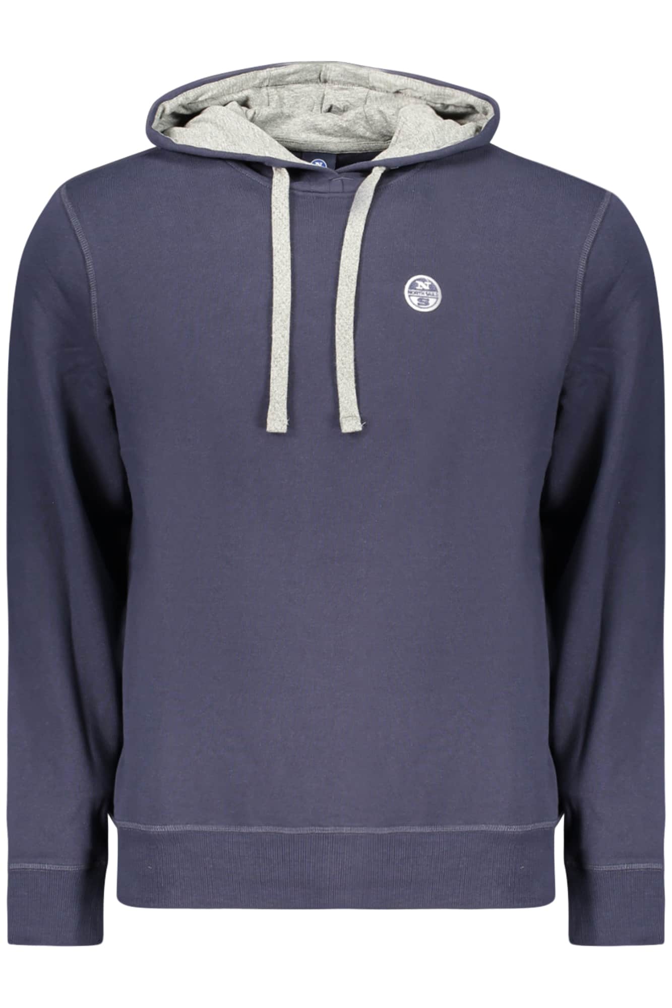 North Sails hombre negro con cremallera sudadera
