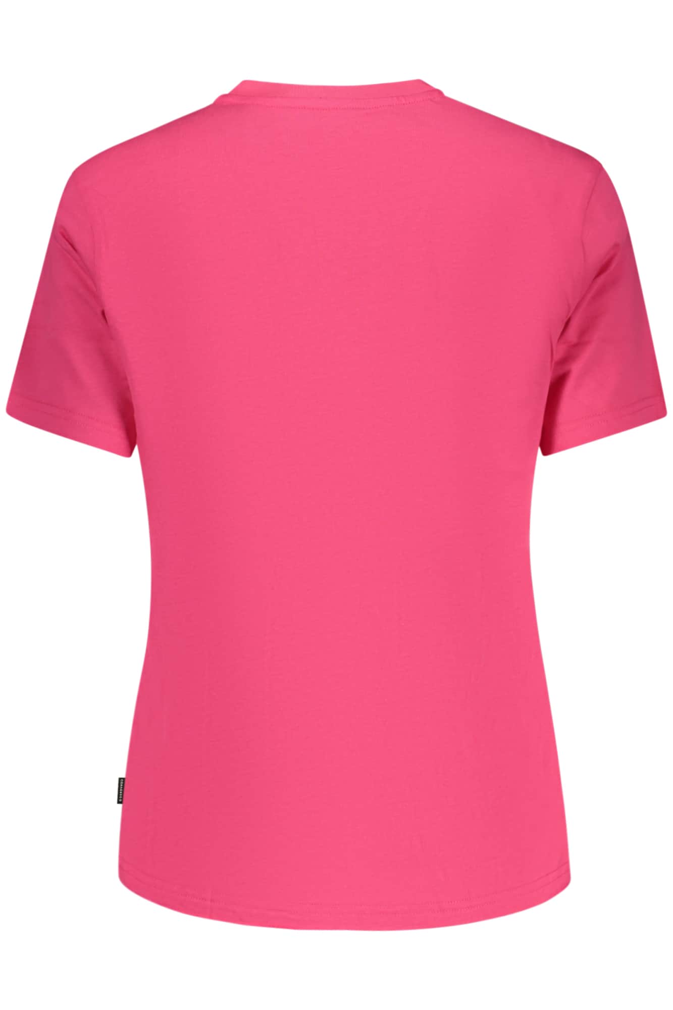 Converse Mujer Manga Corta T-Camisa, Rosa