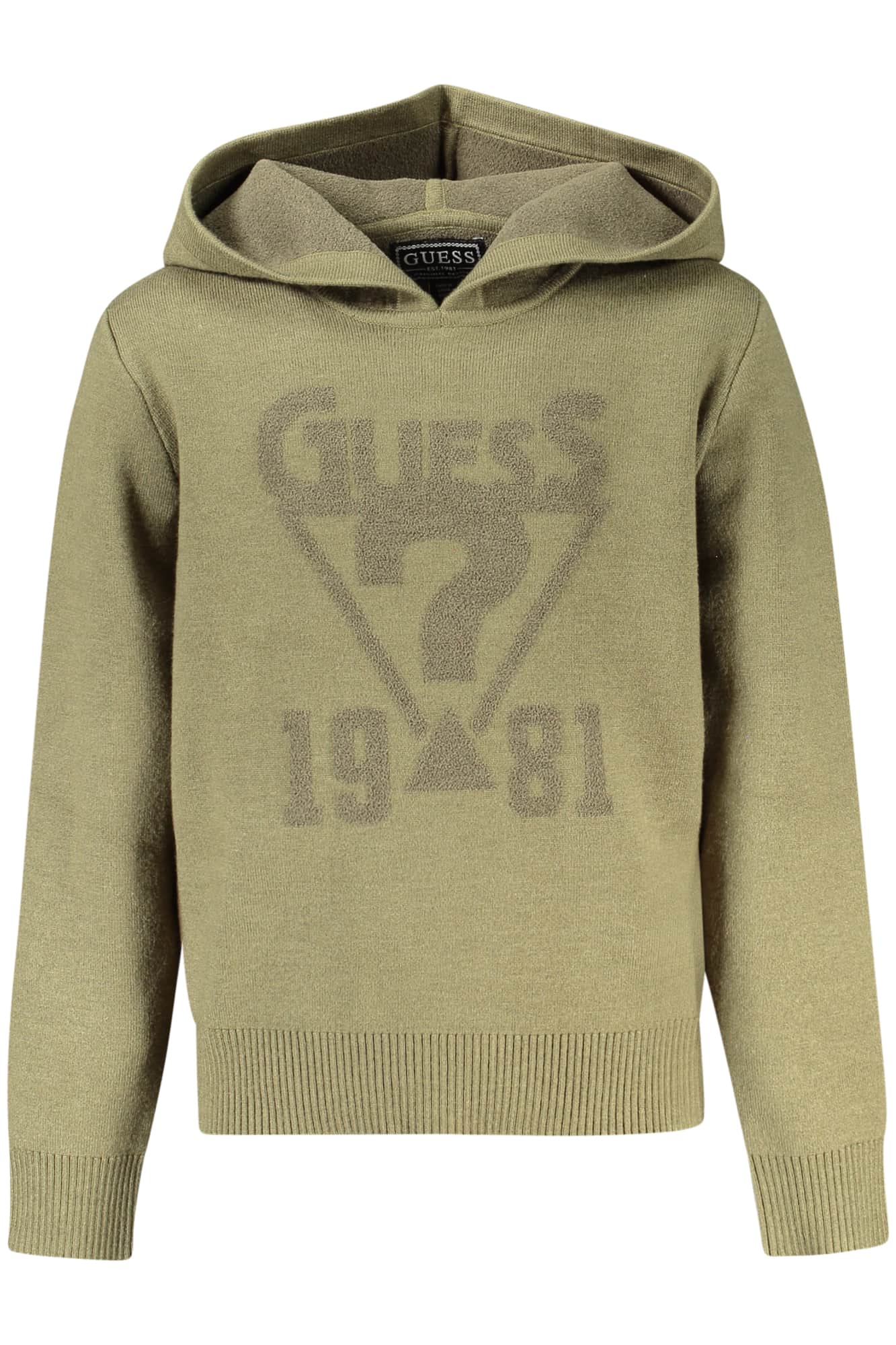 Guess vaqueros niños verde con cremallera sudadera