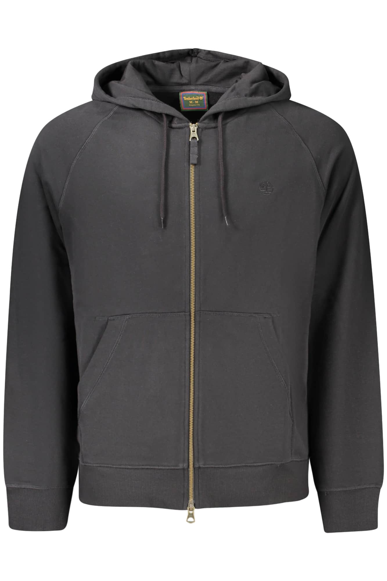 Timberland hombre marrón con cremallera sudadera