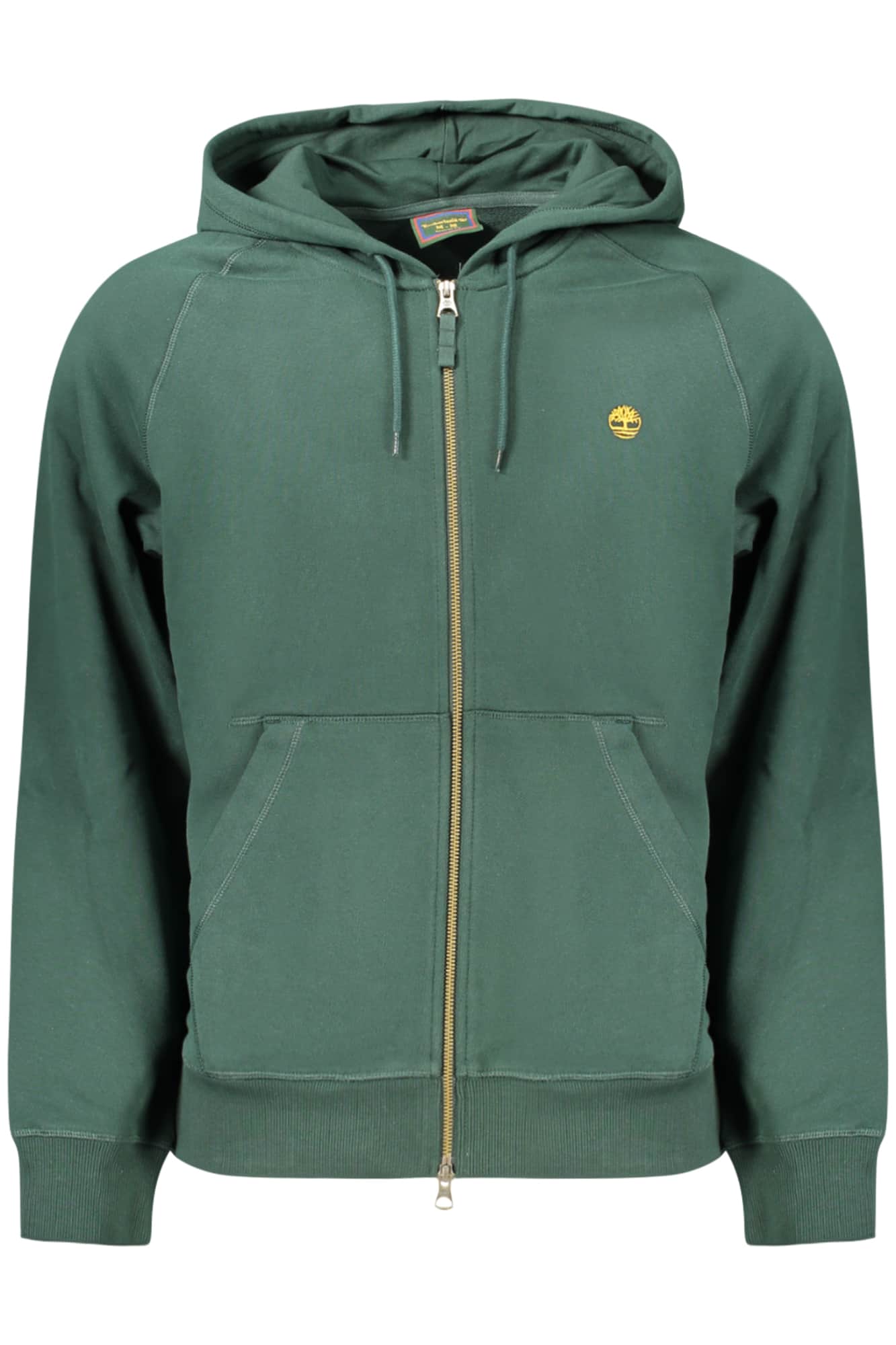 Timberland hombre marrón con cremallera sudadera