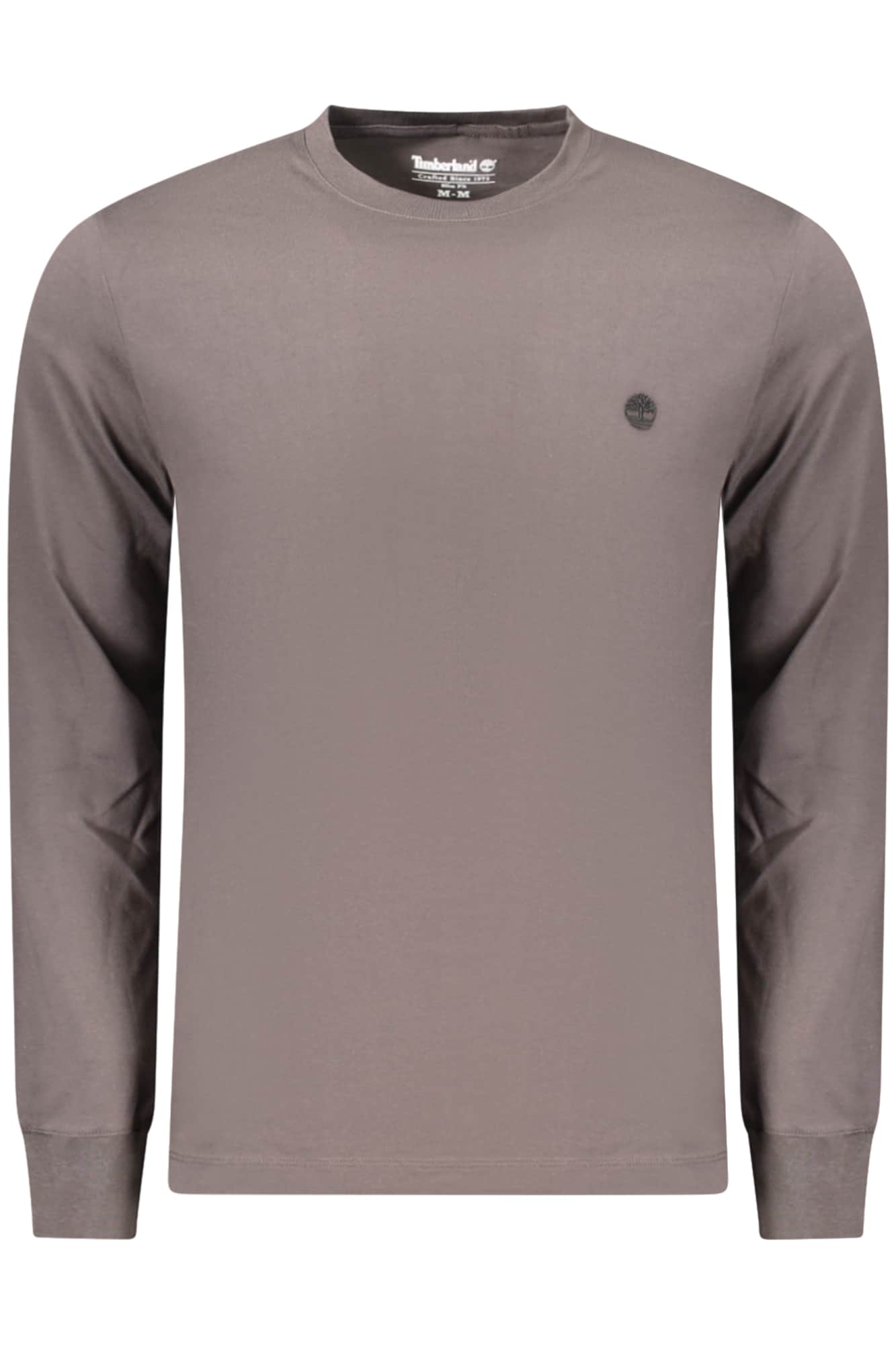 Timberland hombre manga larga t-camisa marrón