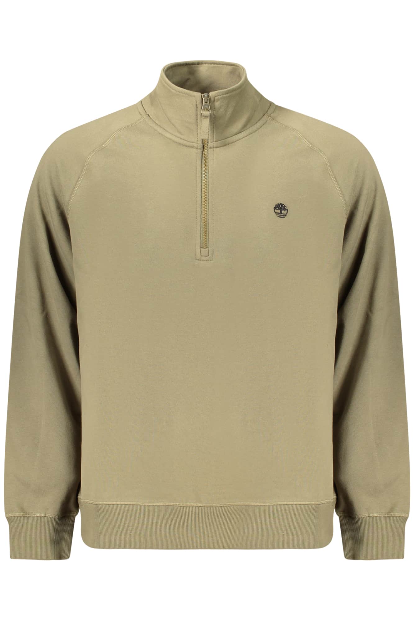 Timberland hombre marrón con cremallera sudadera