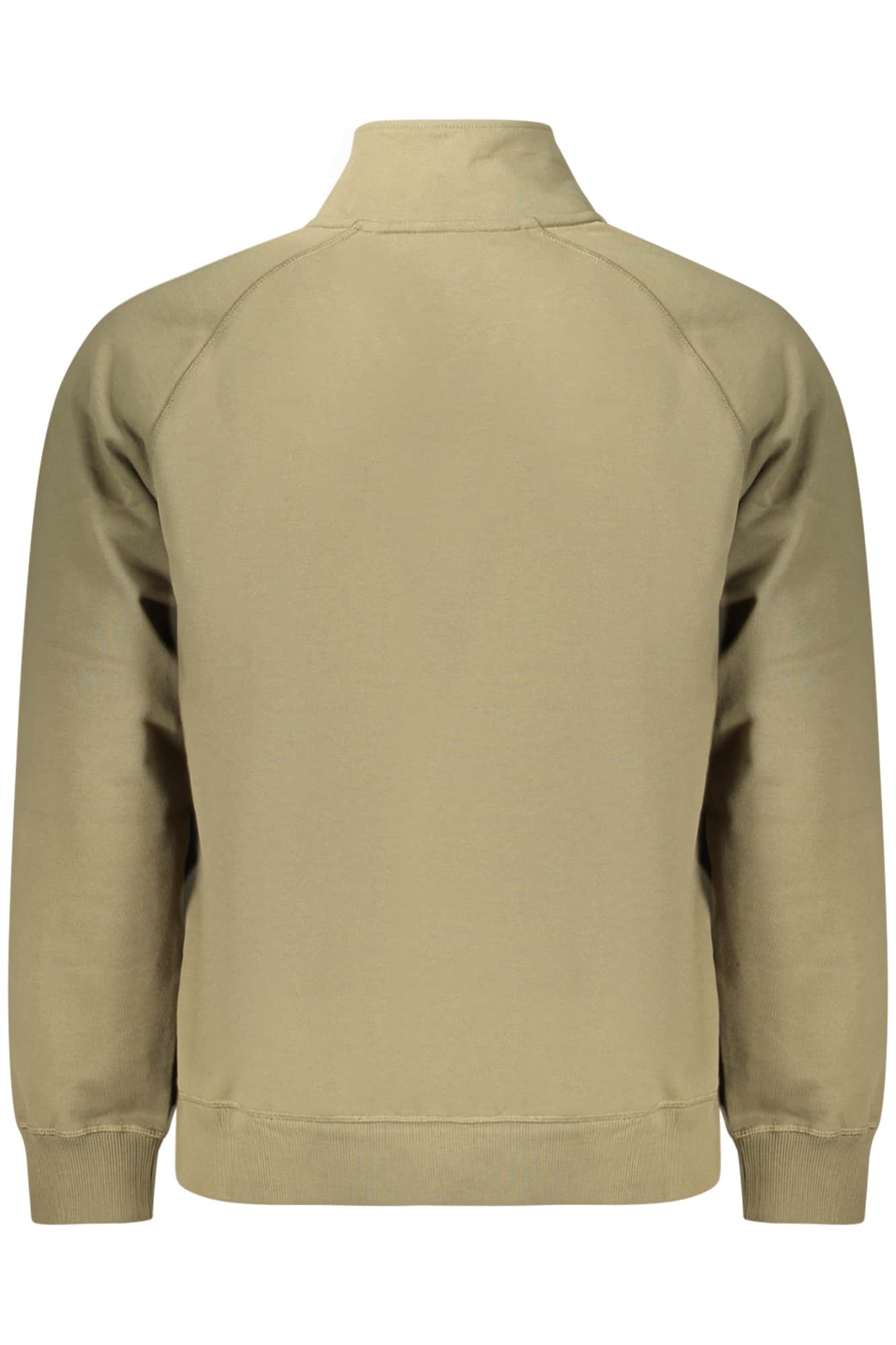 Timberland hombre marrón con cremallera sudadera