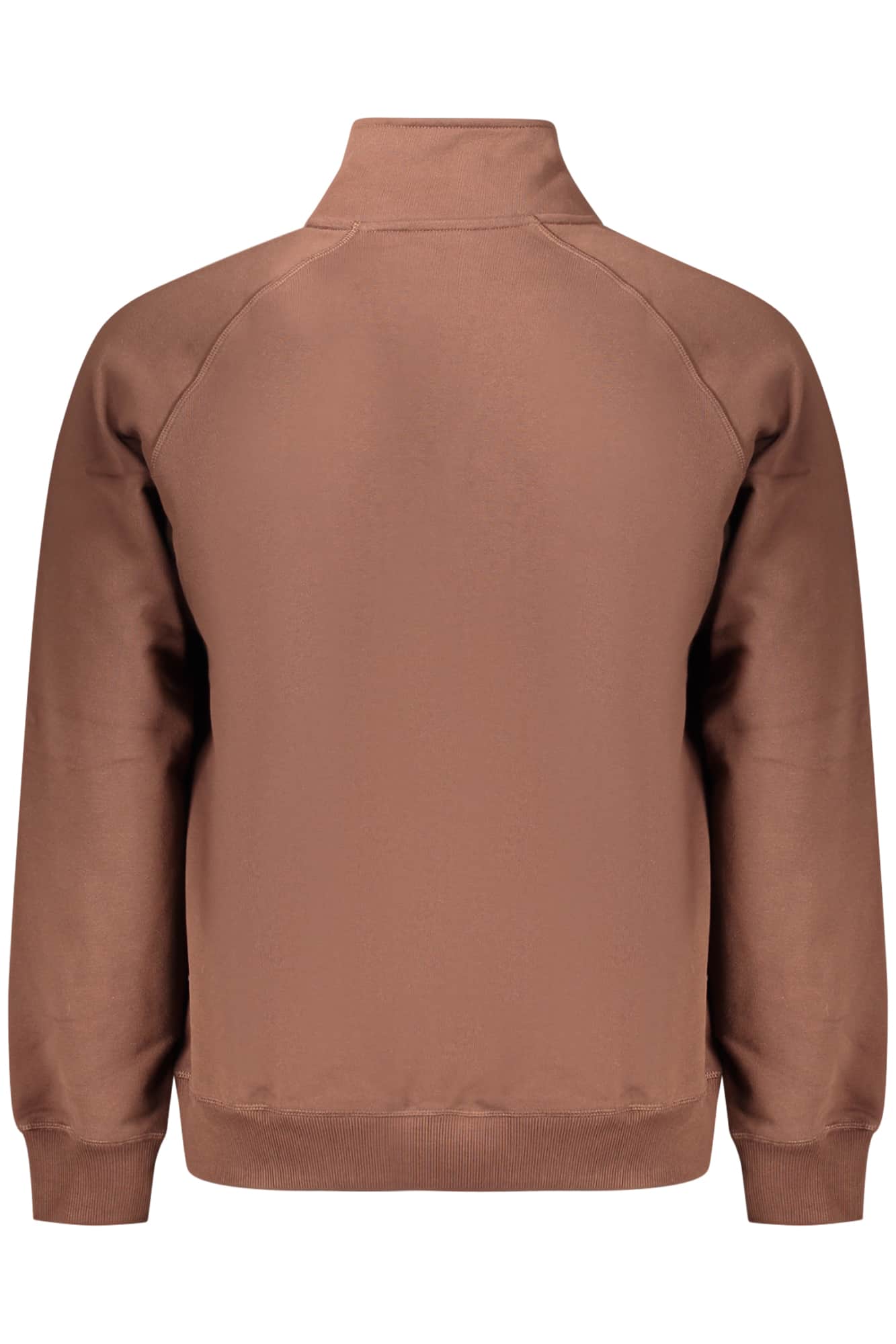 Timberland hombre marrón con cremallera sudadera