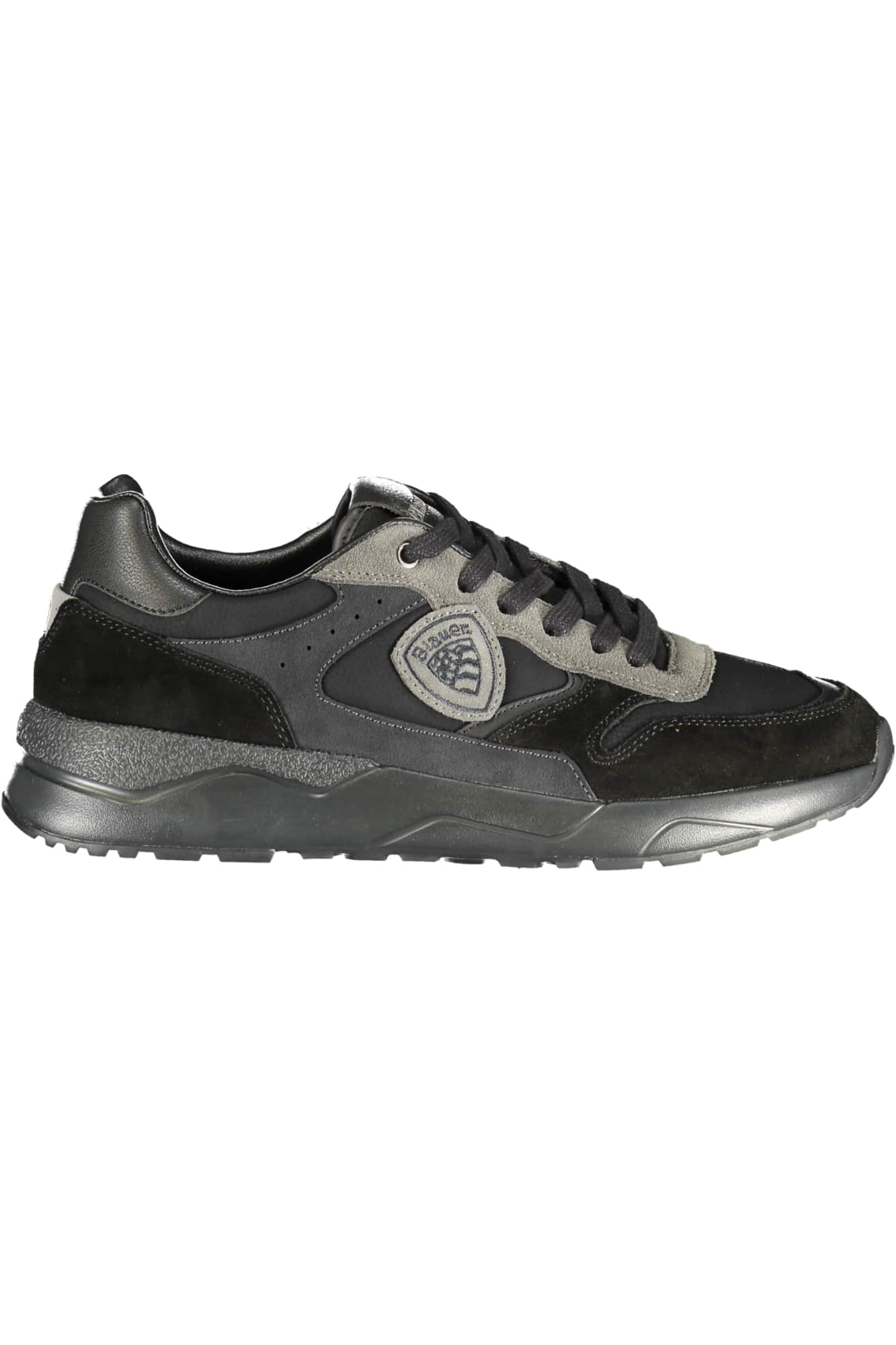Blauer hombre negro zapatillas deportivas