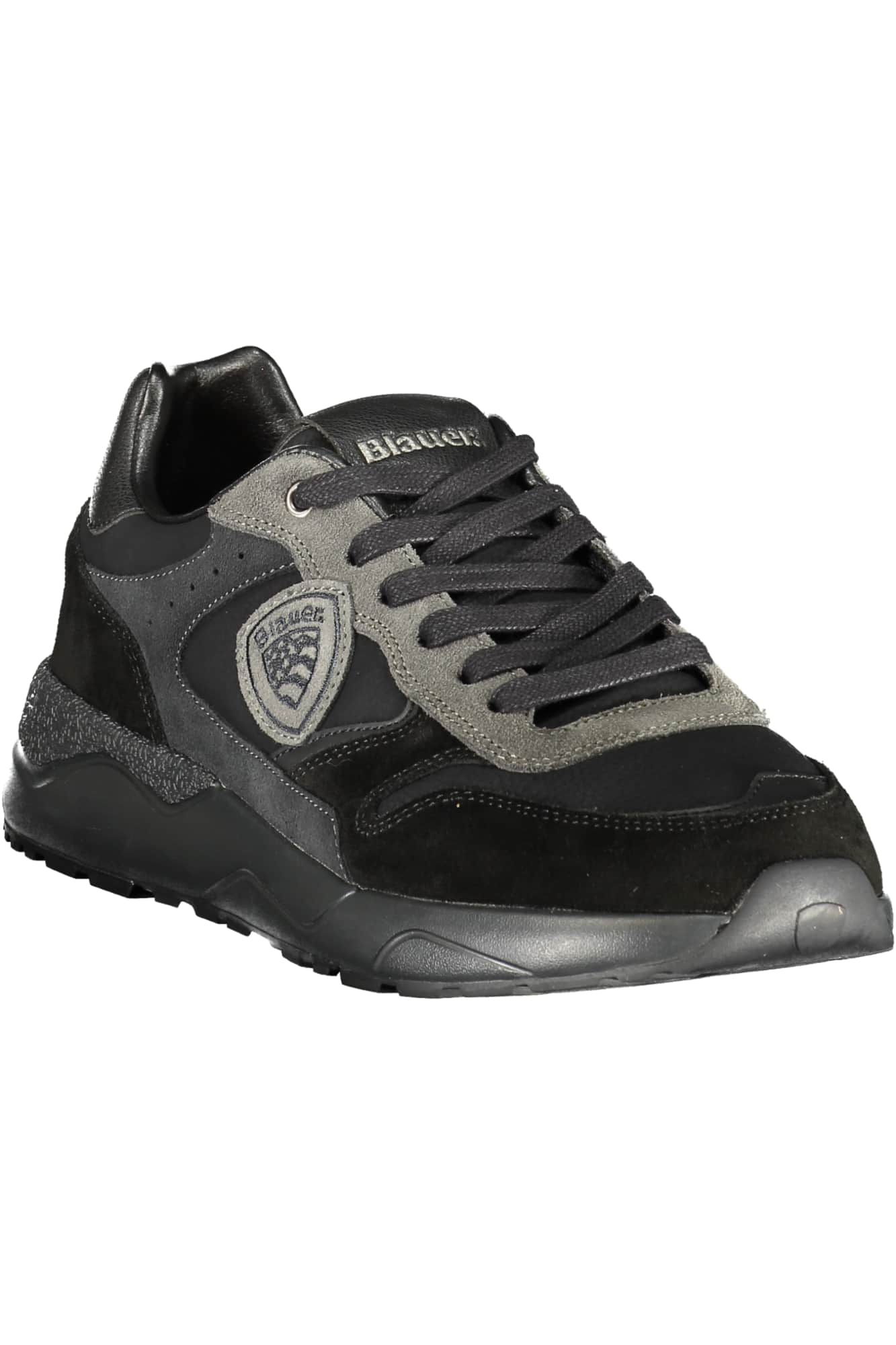 Blauer hombre negro zapatillas deportivas