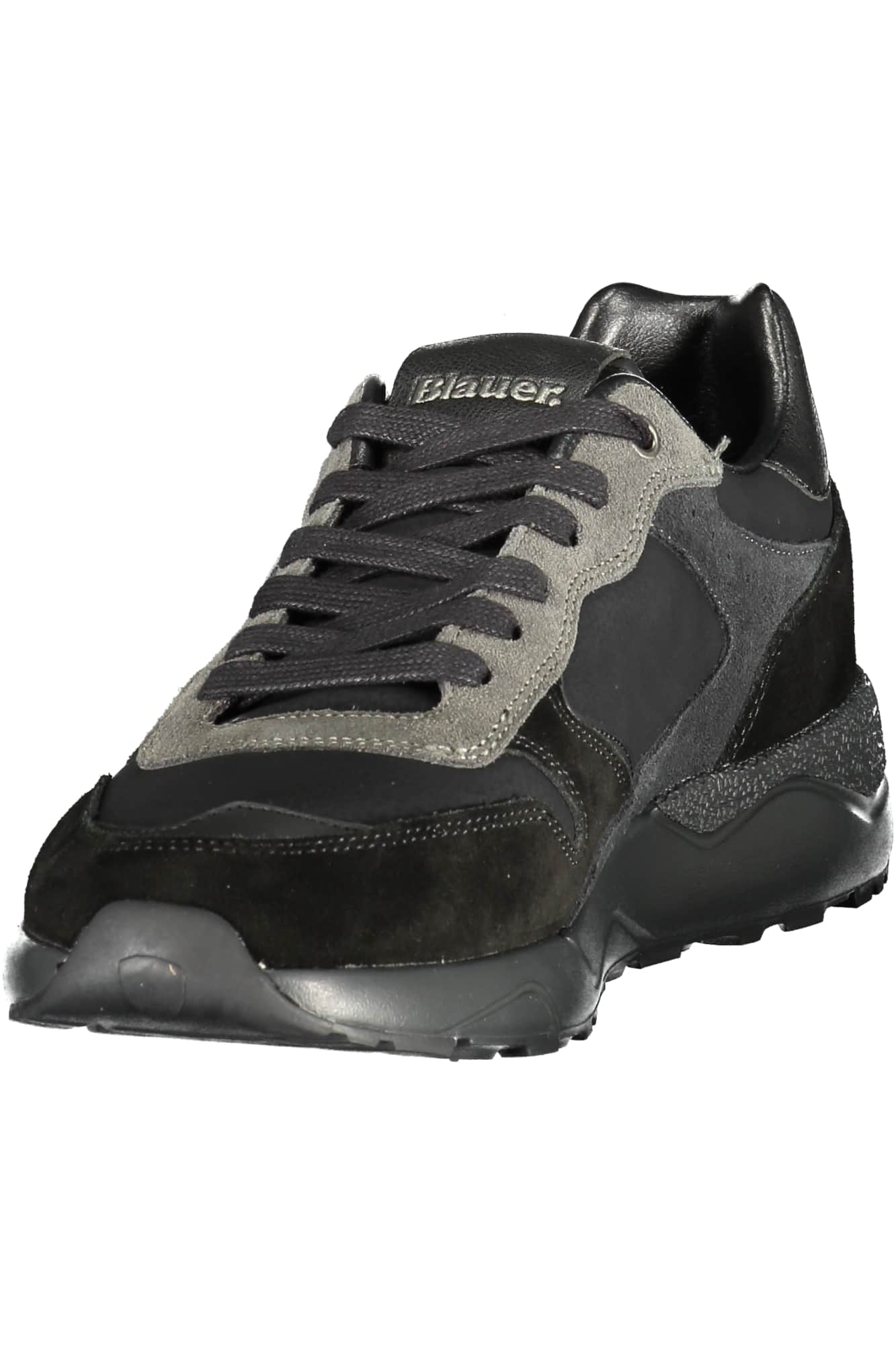 Blauer hombre negro zapatillas deportivas