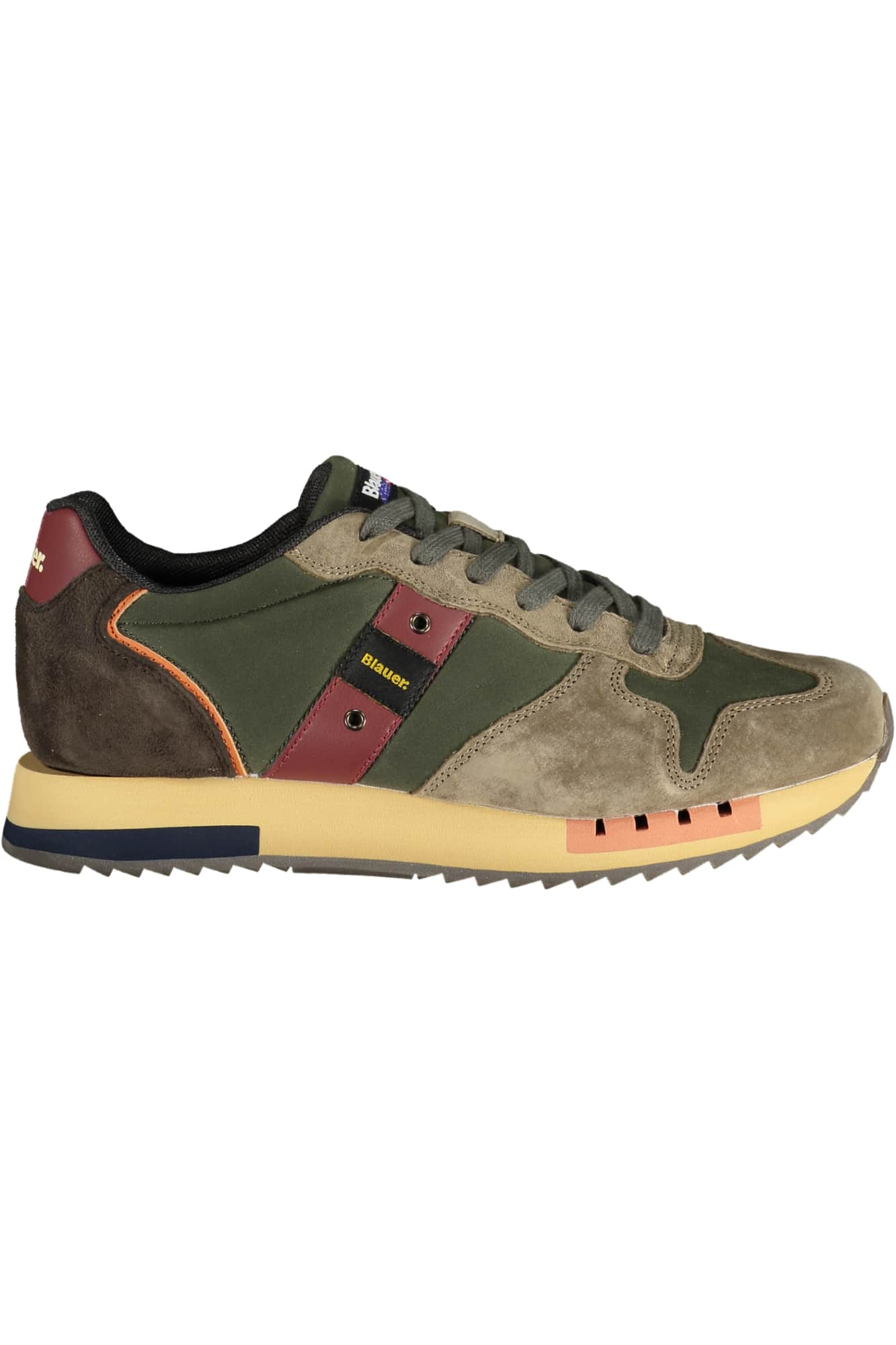 Blauer hombre zapatillas deportivas verde