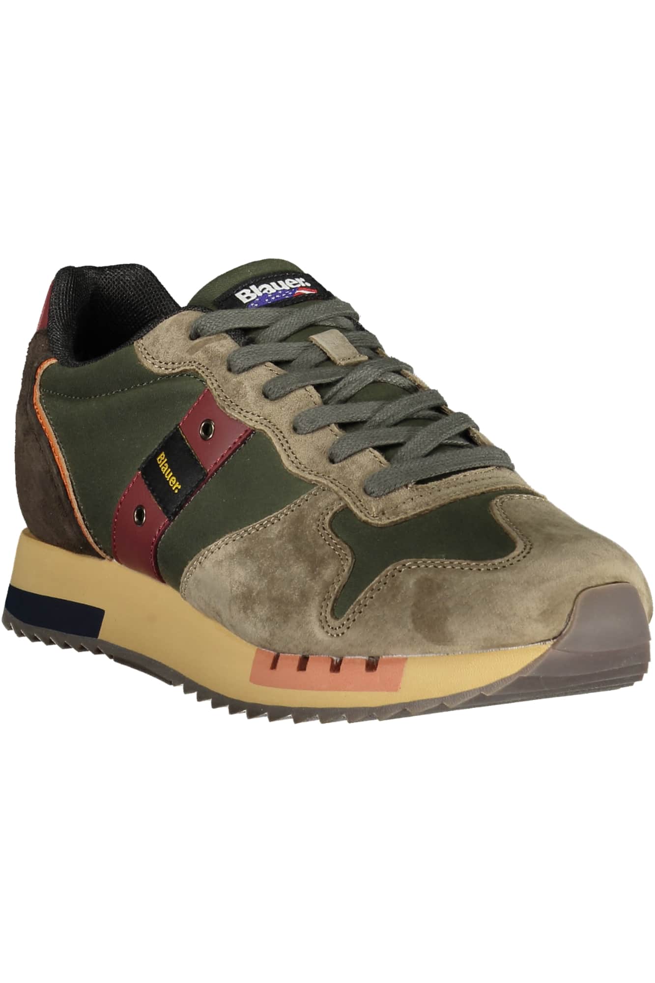 Blauer hombre zapatillas deportivas verde