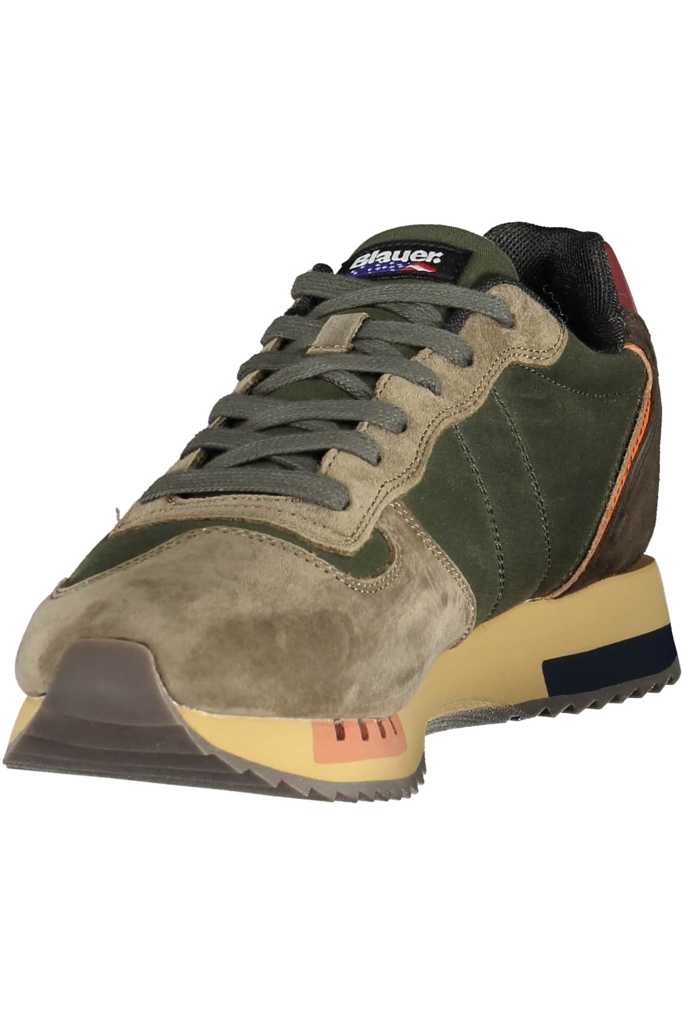 Blauer hombre zapatillas deportivas verde