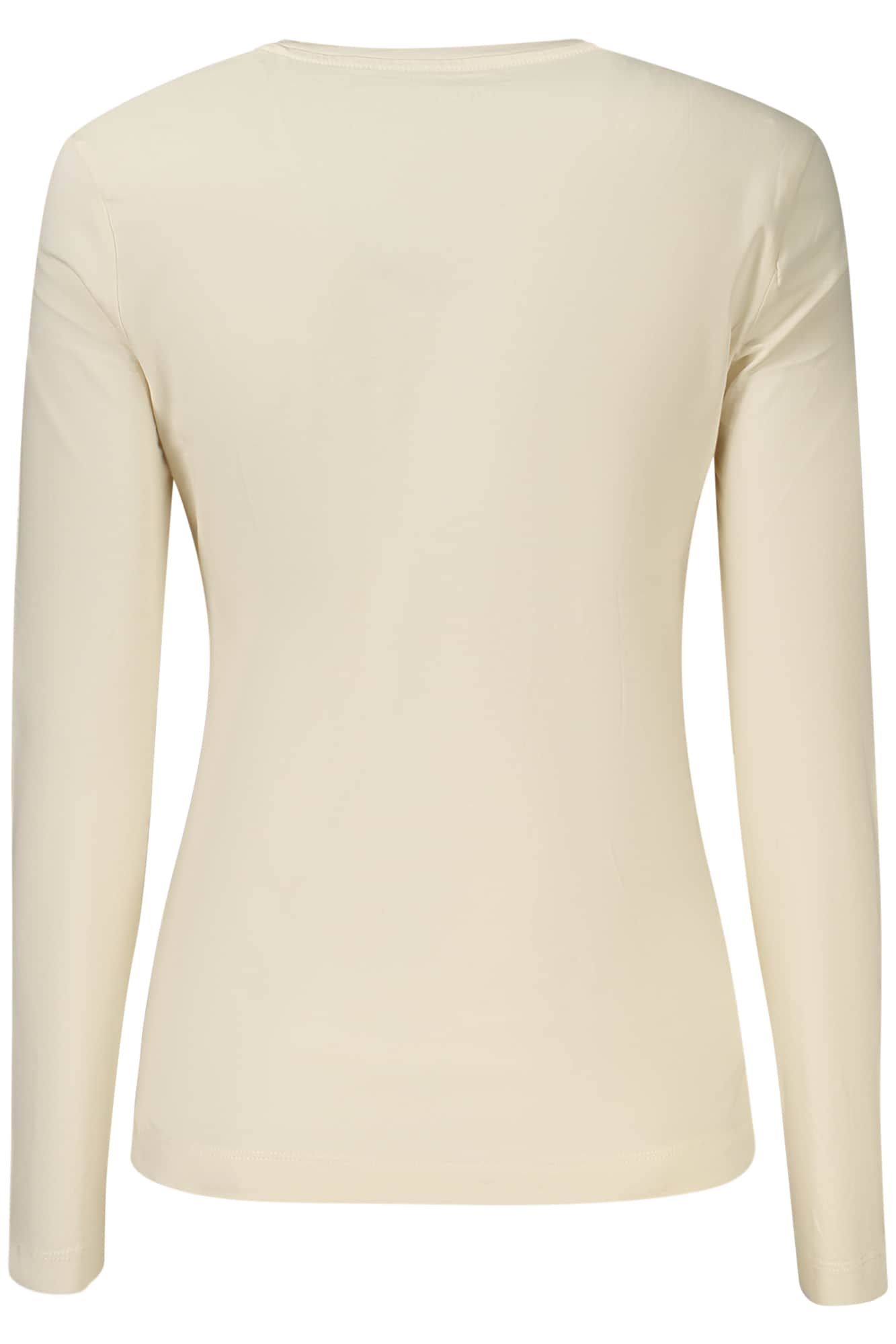 Guess vaqueros mujer manga larga t-camisa beige