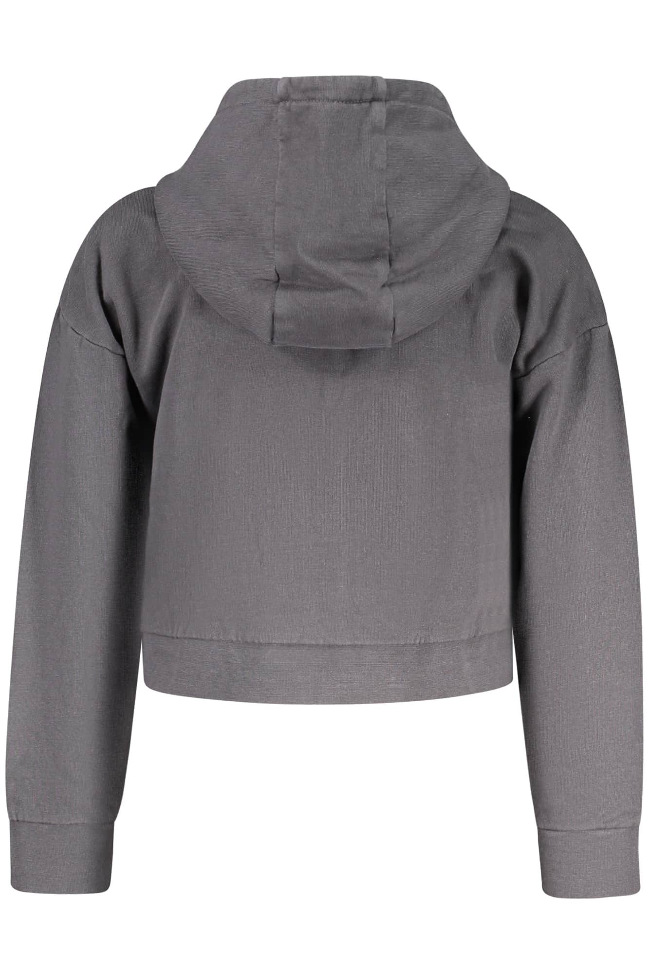 Guess vaqueros con cremallera sudadera para niñas, negro