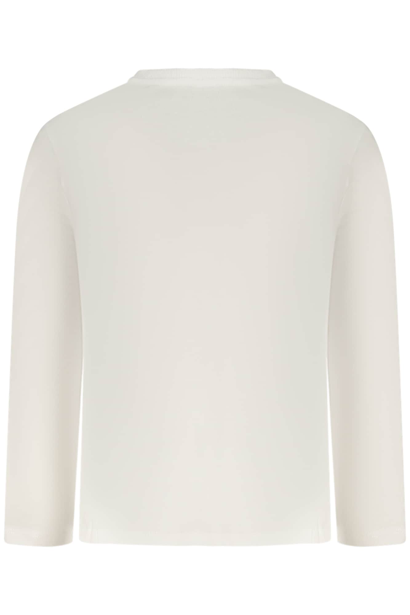 Guess vaqueros manga larga t-camisa para niños, blanco