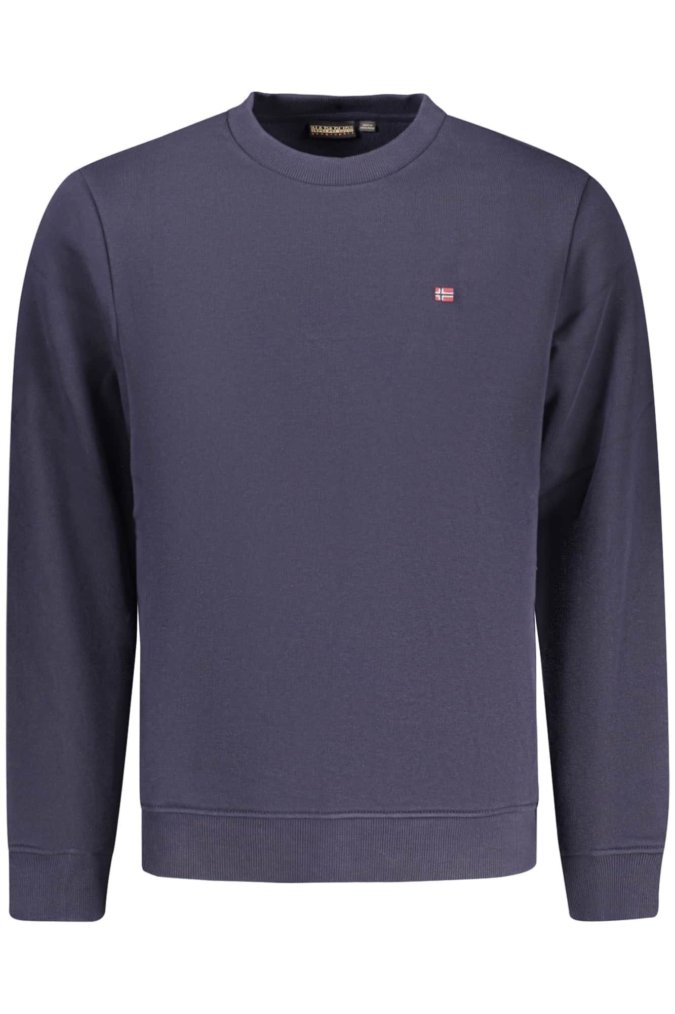 Napapijri hombre negro con cremallera sudadera