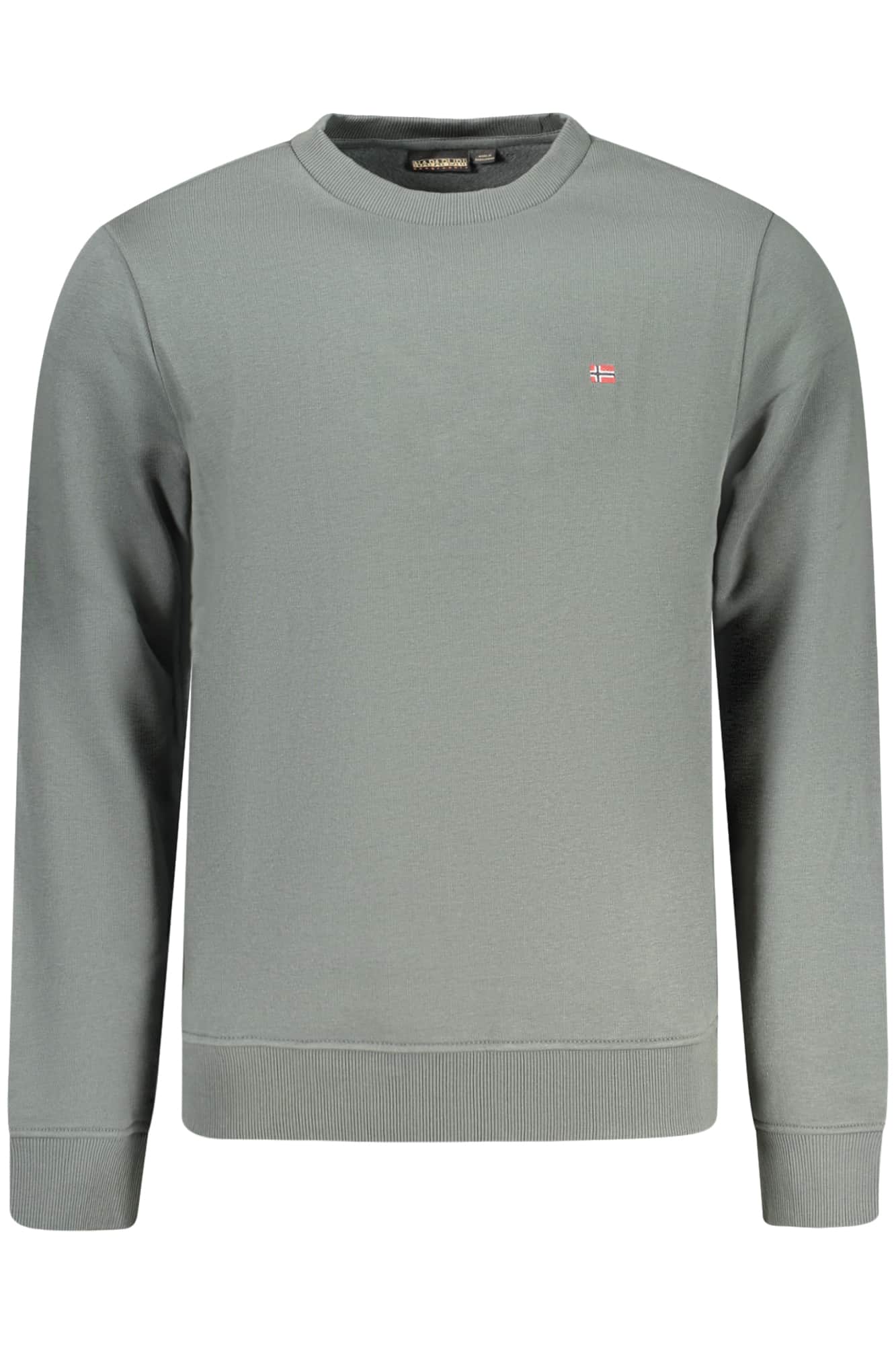 Napapijri hombre negro con cremallera sudadera
