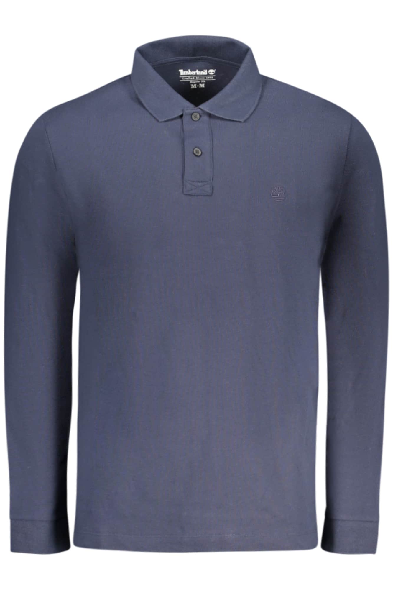Timberland hombre manga larga polo, azul