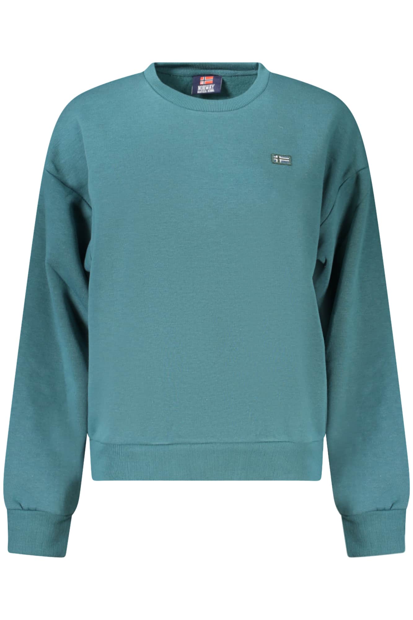 Norway 1963 mujer con cremallera sudadera, azul