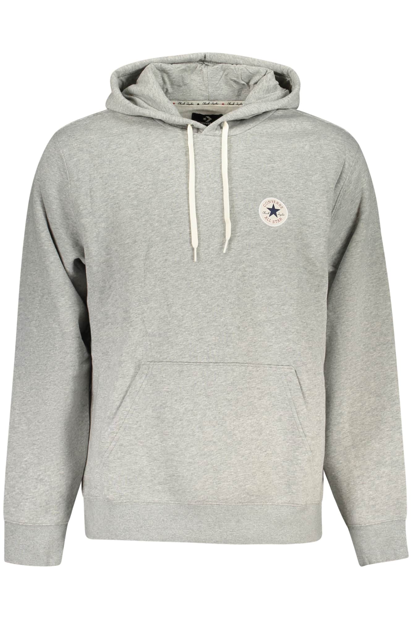 Converse hombre gris con cremallera sudadera