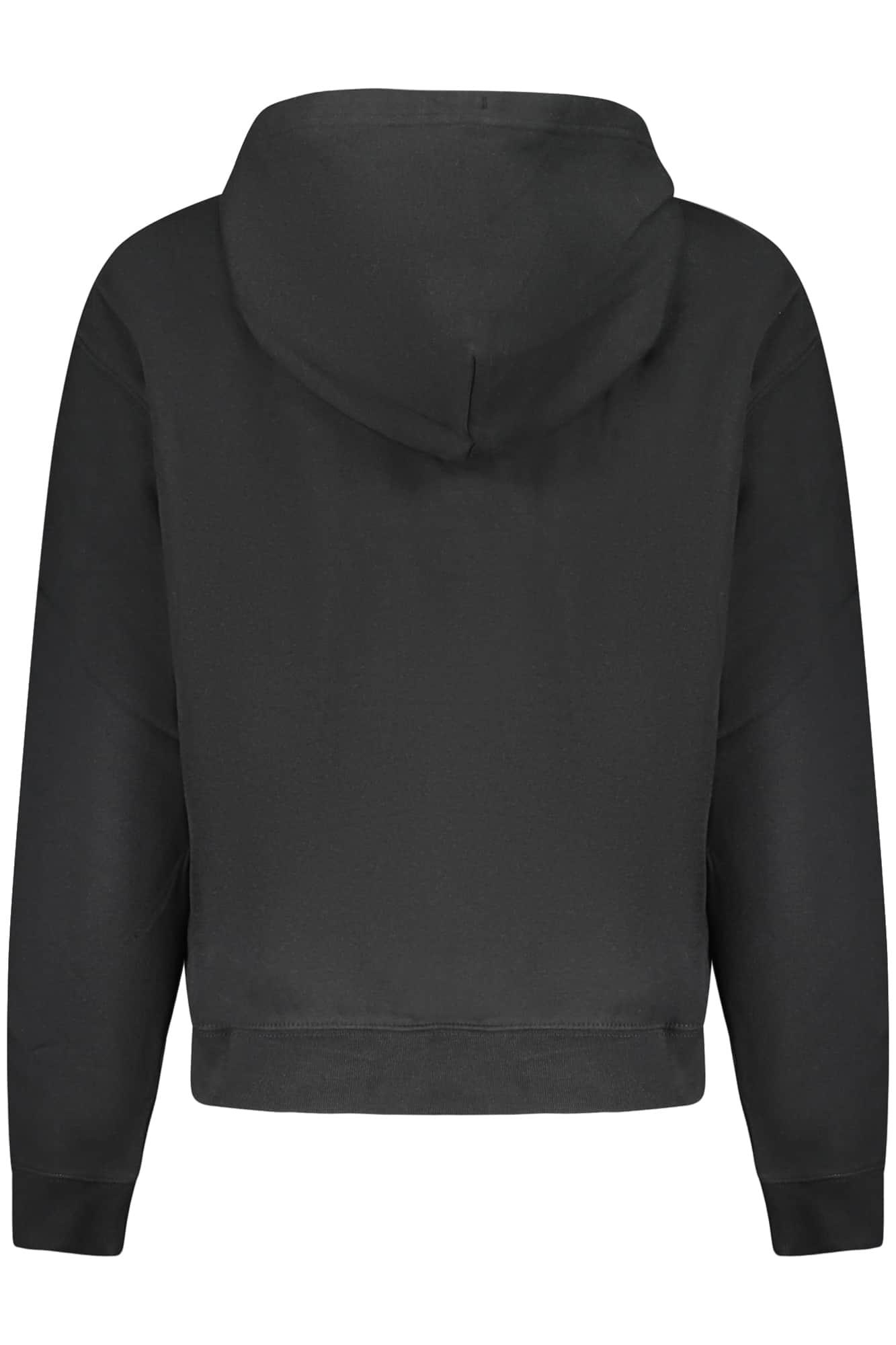 Converse Mujer Con Cremallera Sudadera Con Capucha, Negro