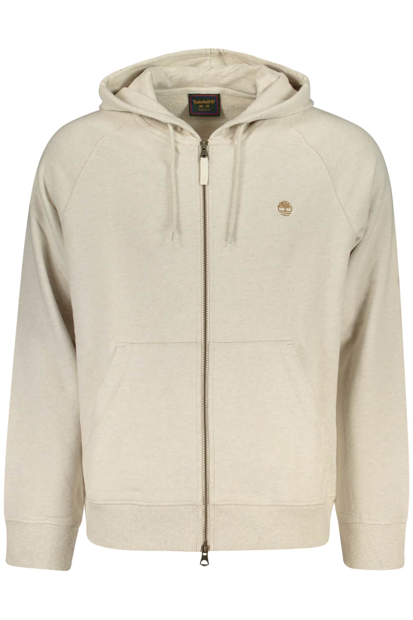 Timberland hombre marrón con cremallera sudadera