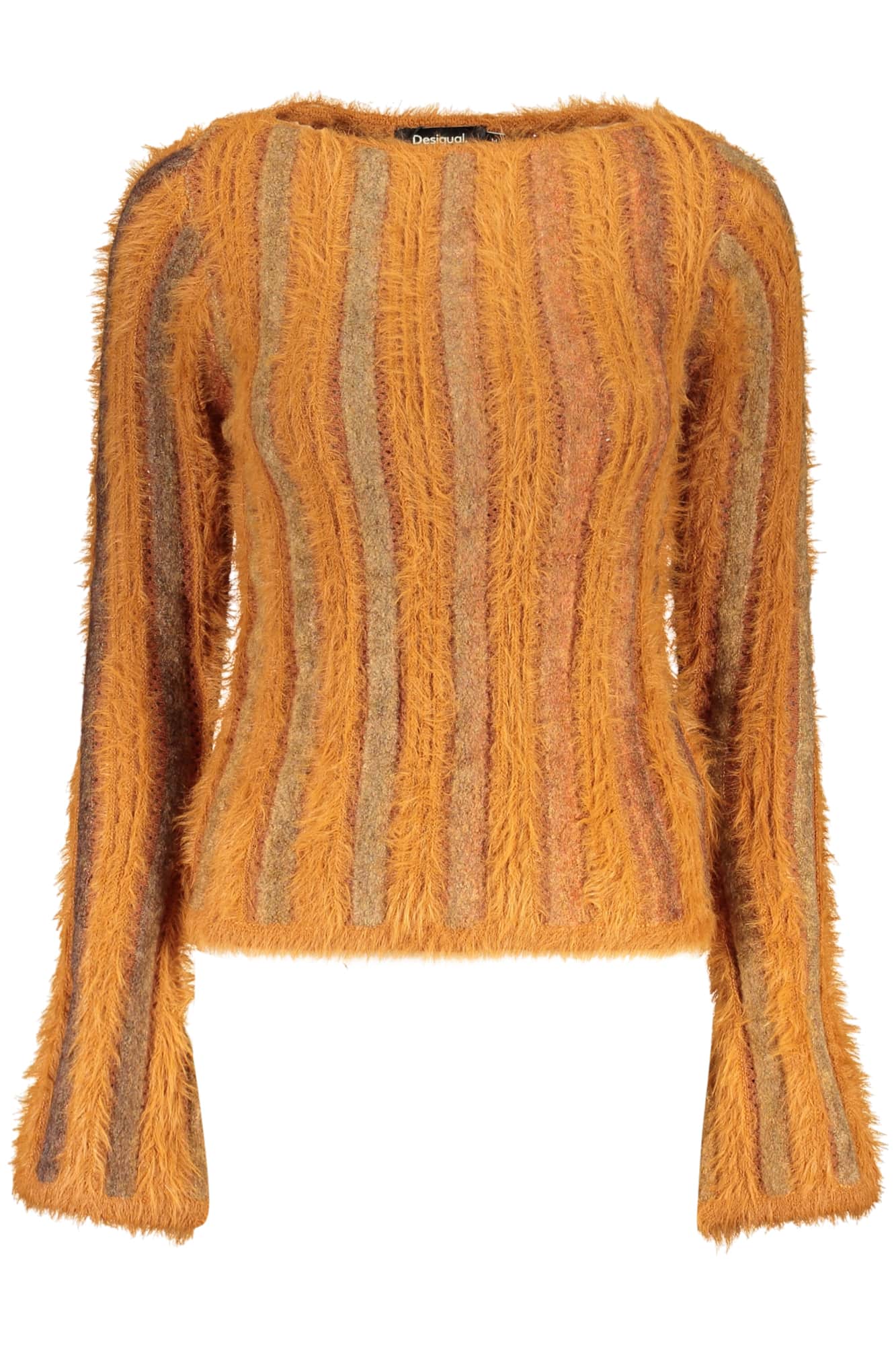 Desigual mujer naranja jersey