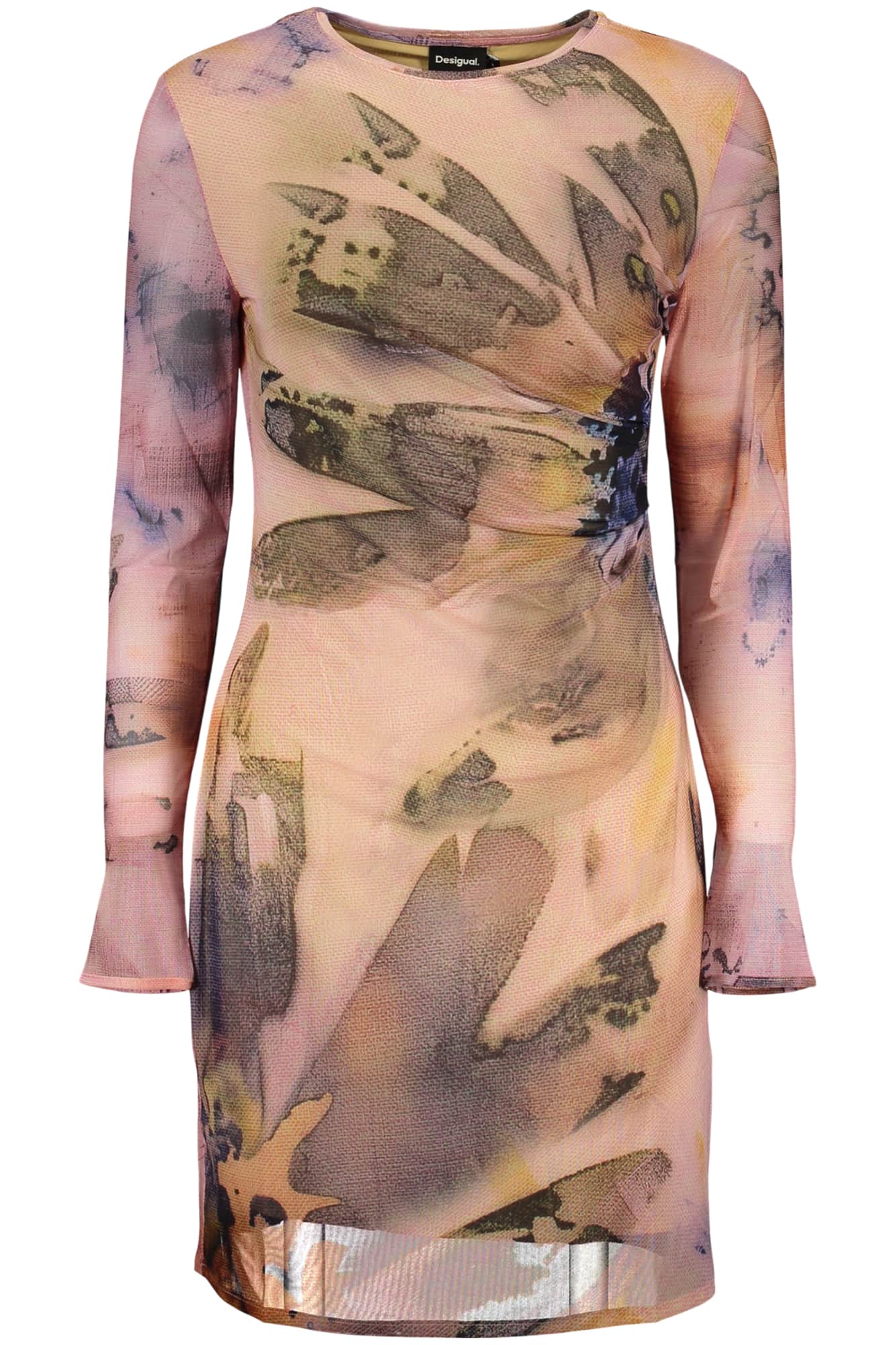 Desigual mujer corto rosa vestido