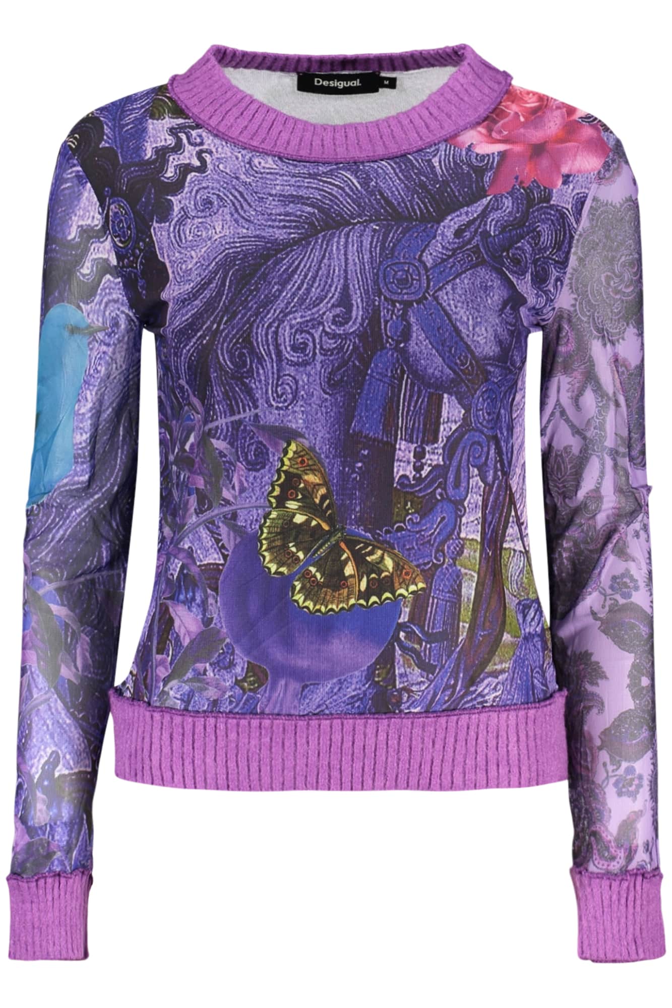 Desigual mujer morado jersey