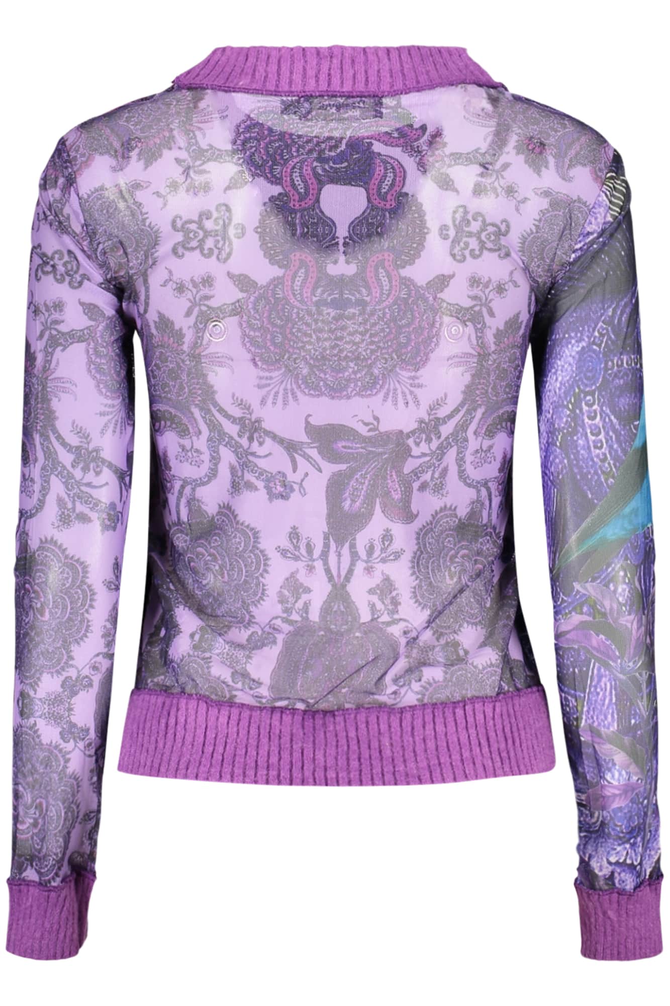 Desigual mujer morado jersey