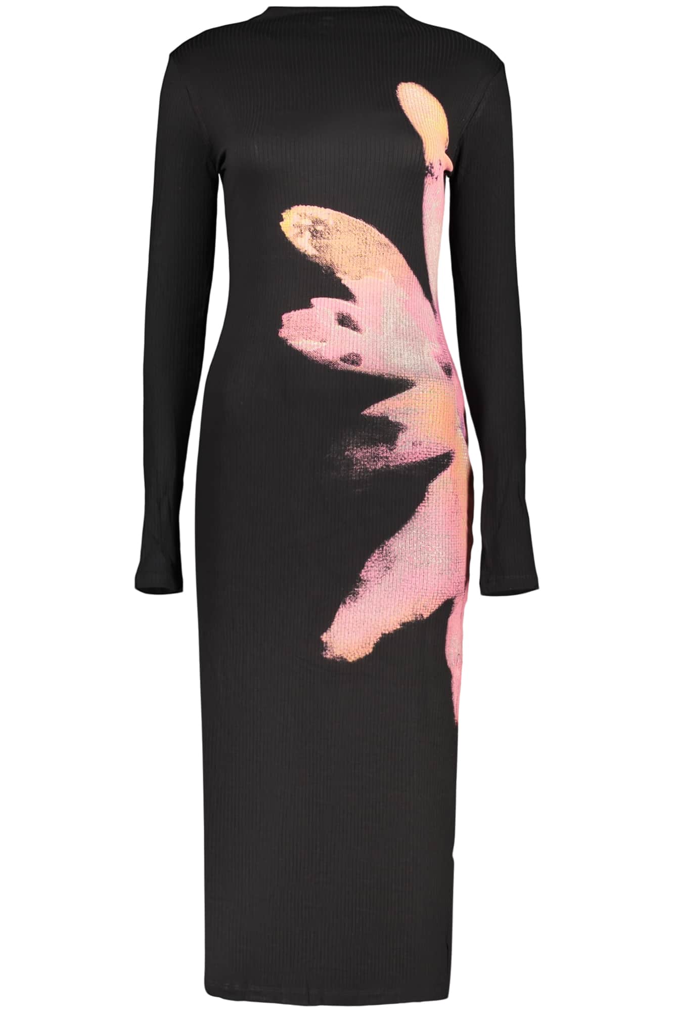 Desigual mujer largo negro vestido