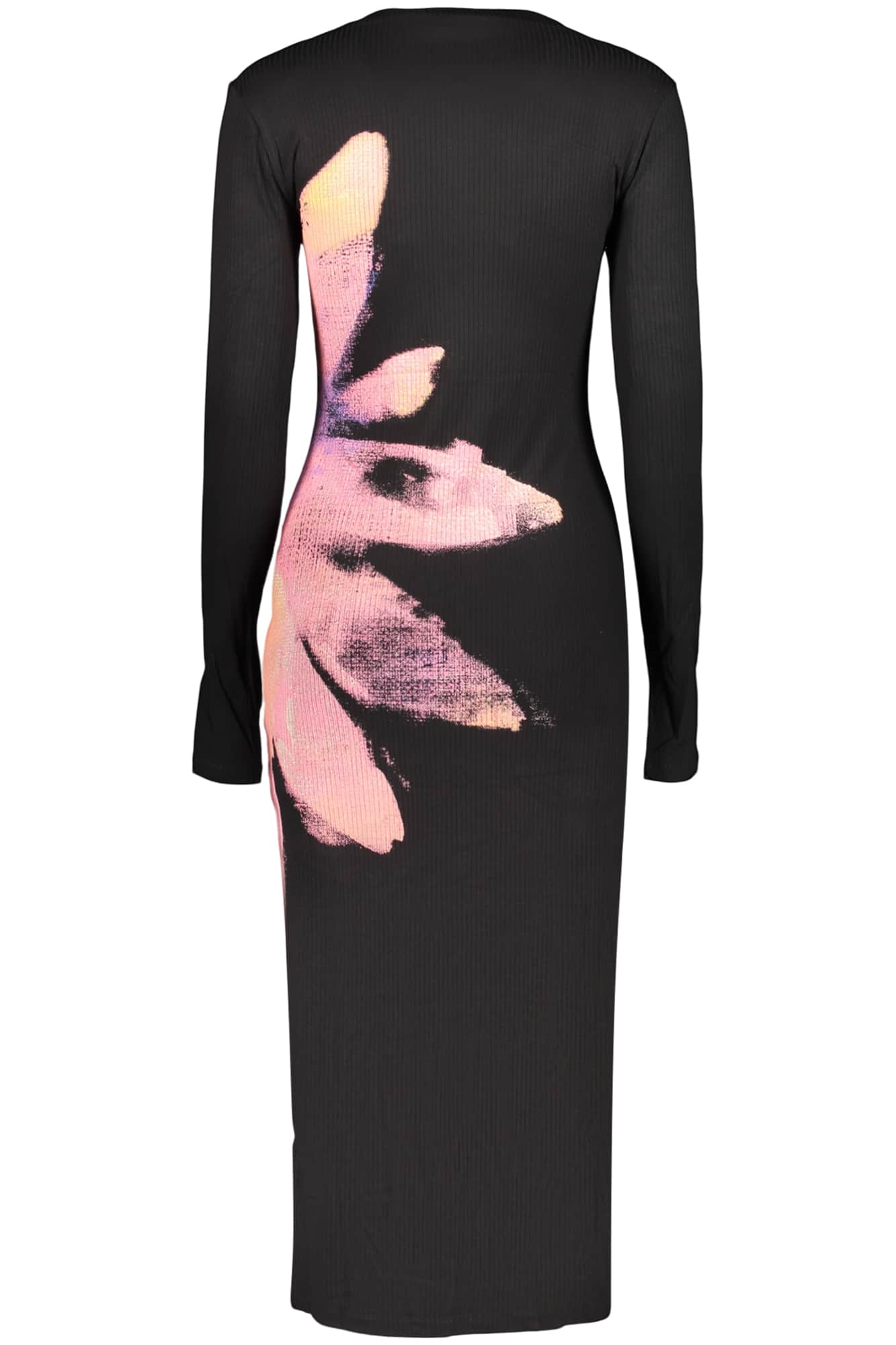 Desigual mujer largo negro vestido