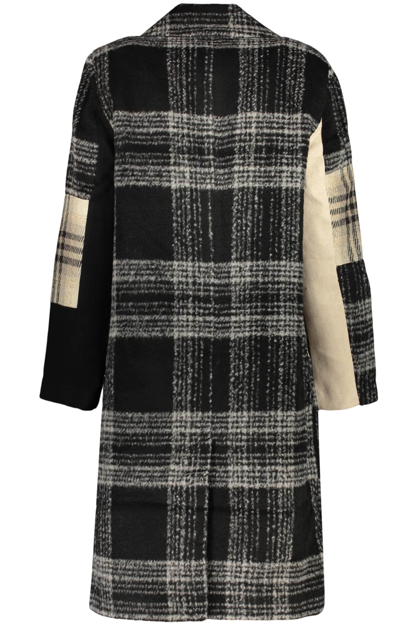 Desigual mujer negro abrigo