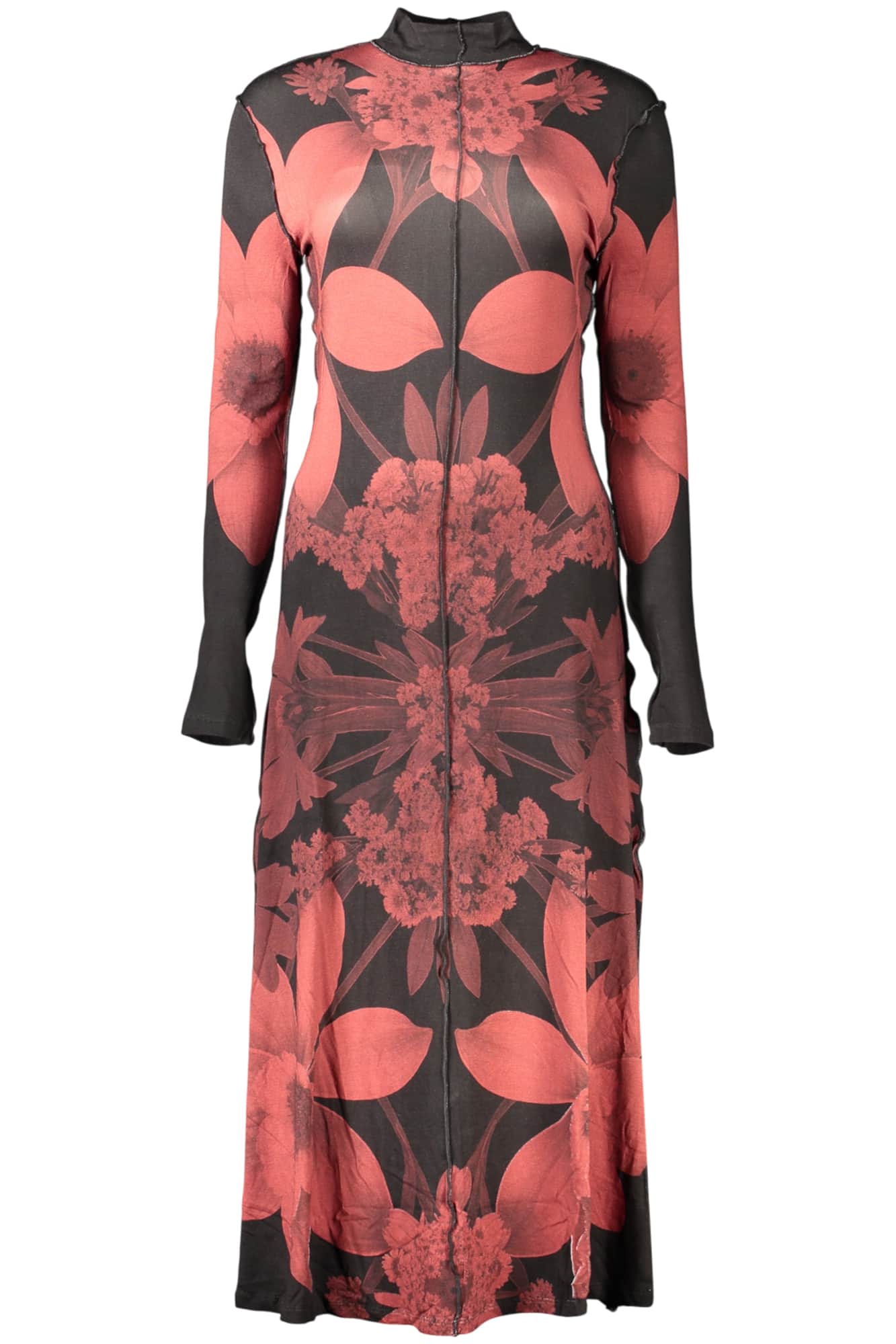 Desigual mujer largo negro vestido