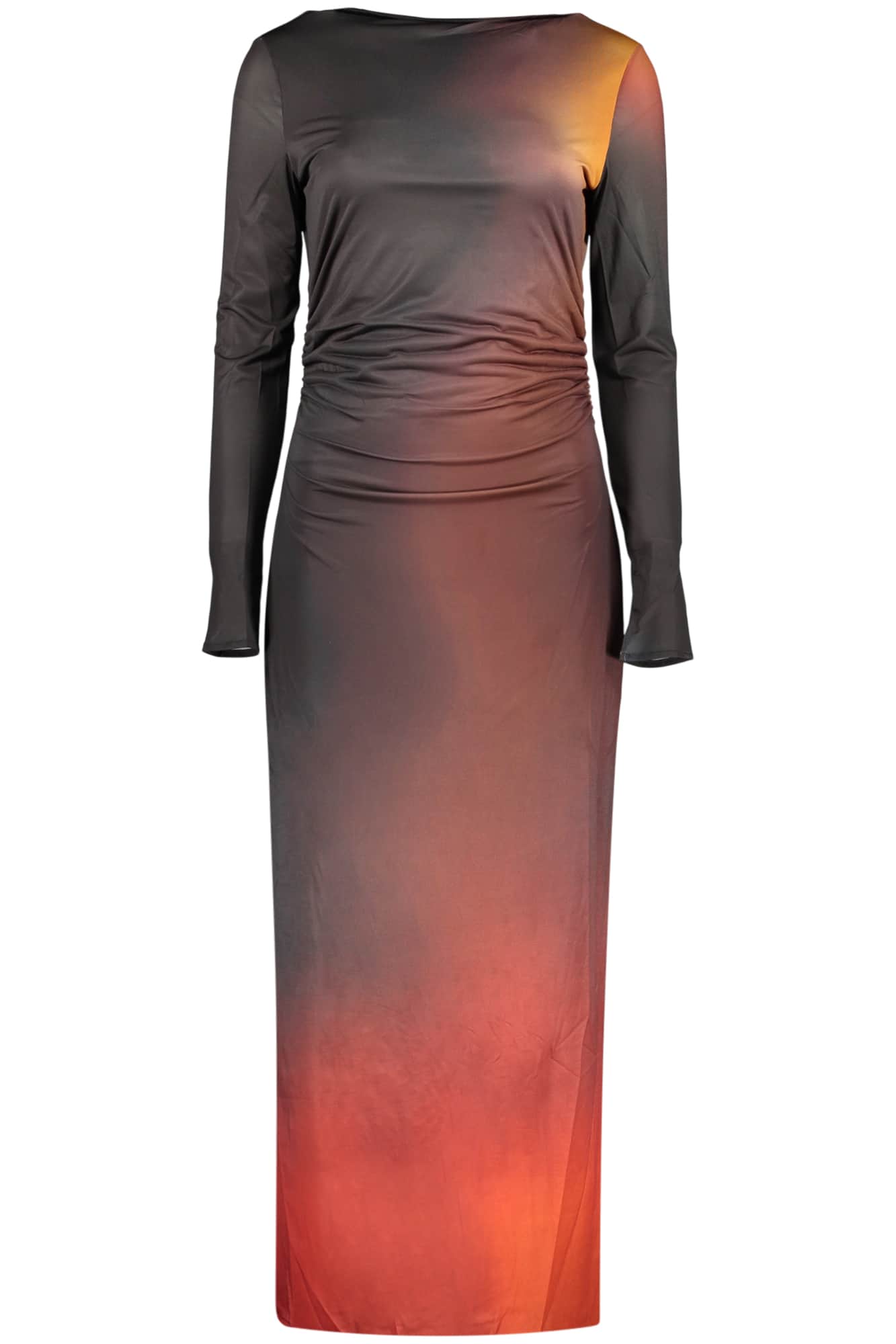 Desigual mujer largo negro vestido