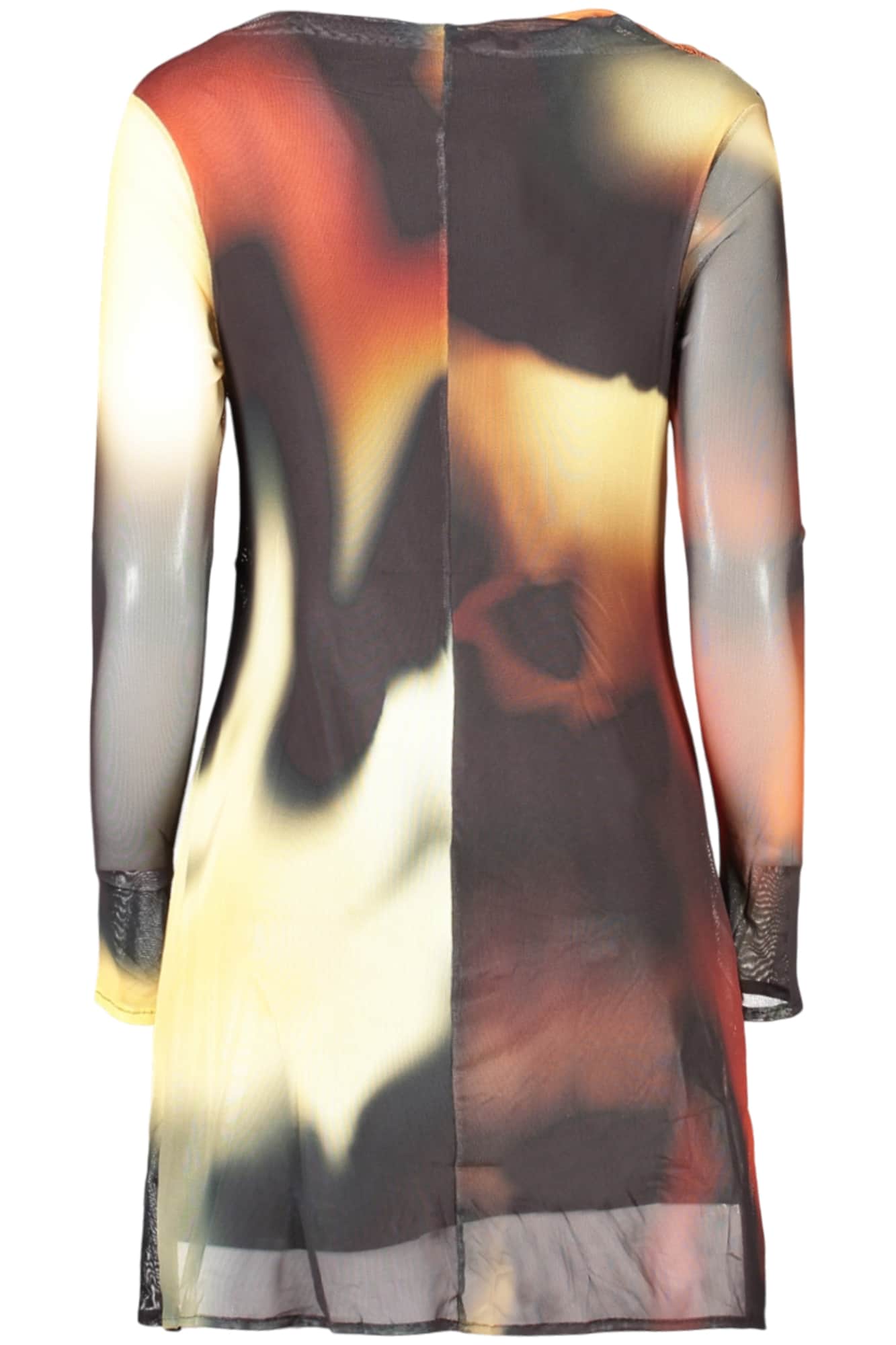 Desigual corto vestido para mujer in negro