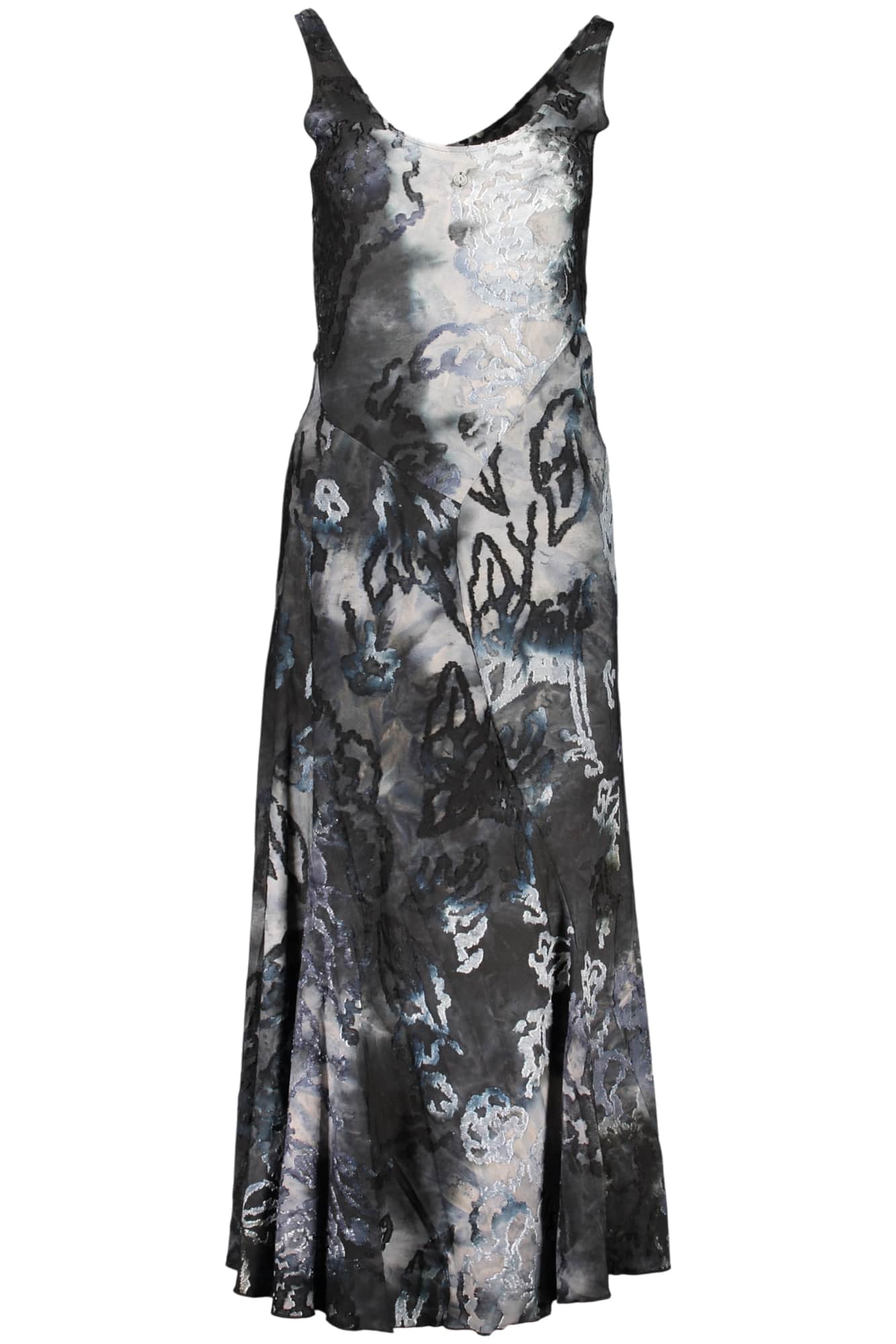 Desigual mujer largo azul vestido