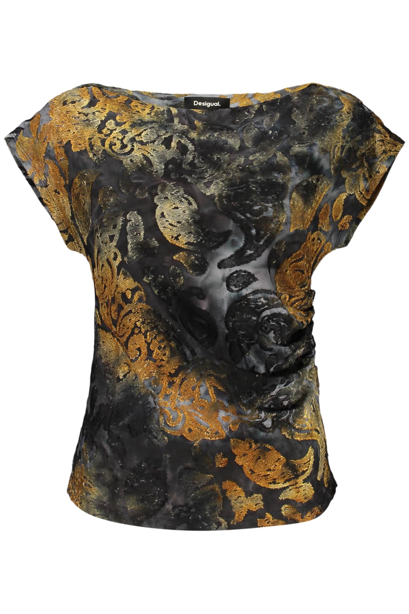 Desigual mujer azul camiseta de tirantes