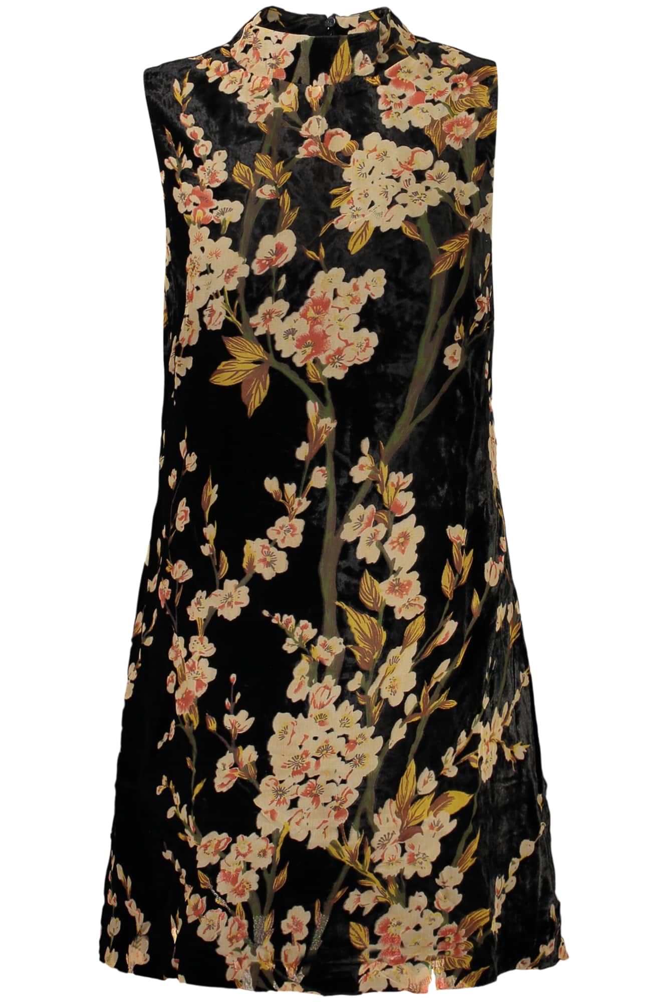 Desigual corto vestido para mujer in negro
