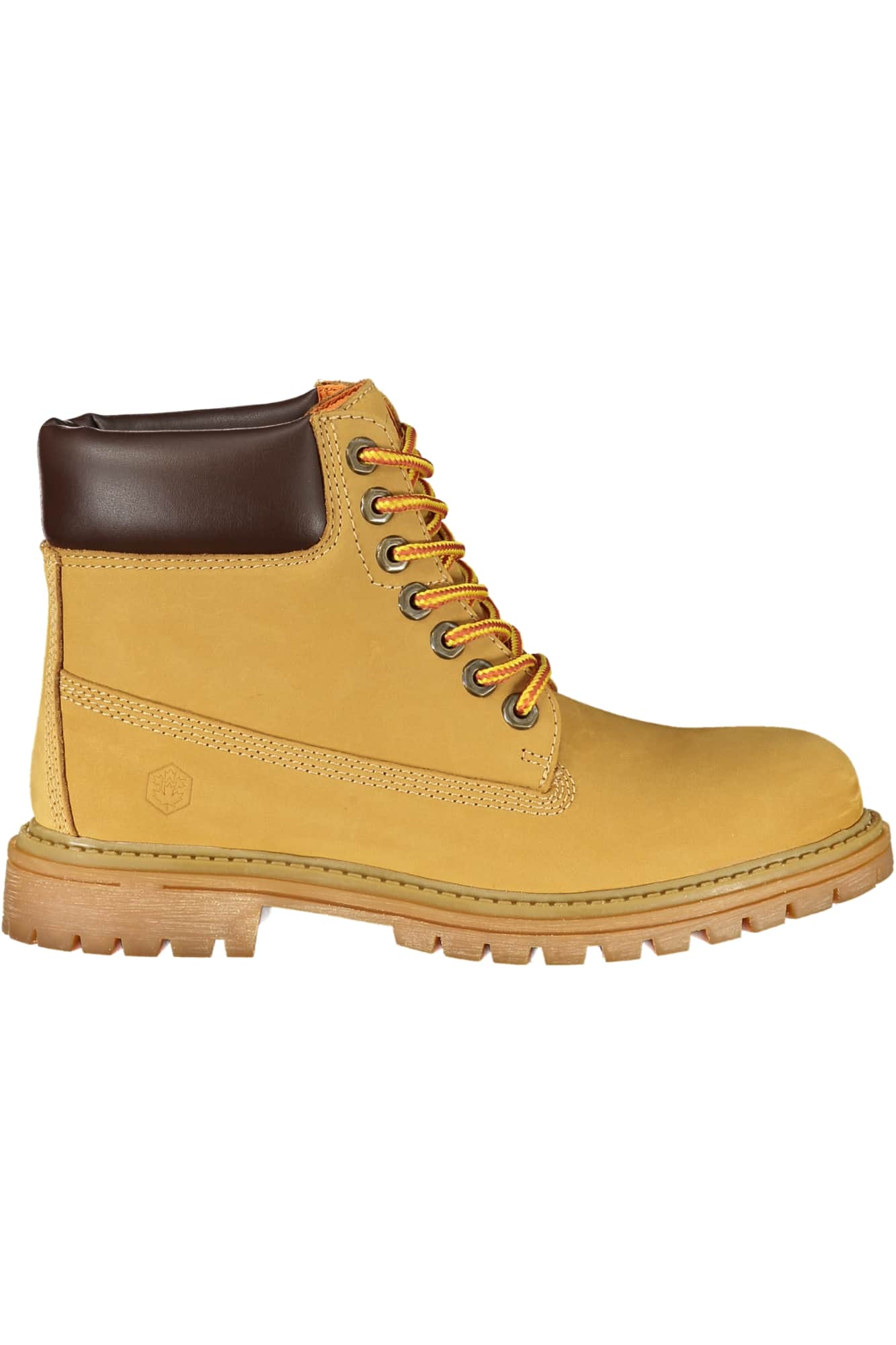 Lumberjack mujer amarillo bota
